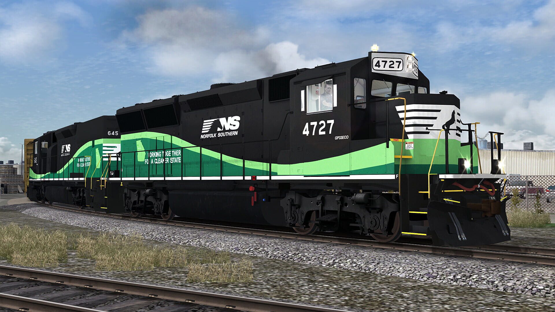 Train Simulator: Norfolk Southern GP33 ECO Loco Add-On