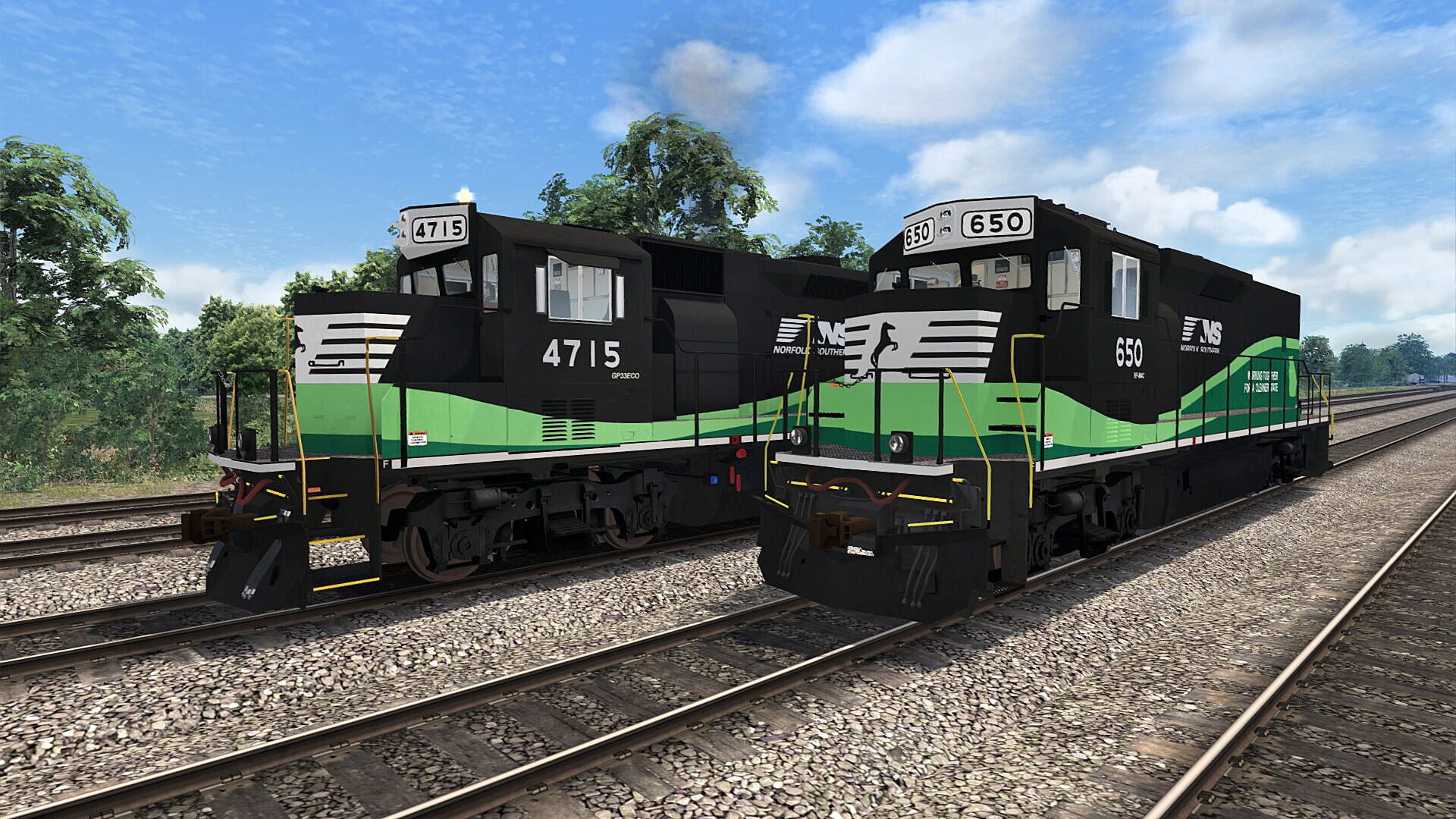 Train Simulator: Norfolk Southern GP33 ECO Loco Add-On