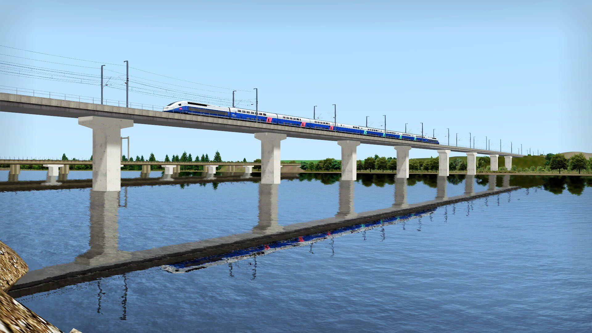 Train Simulator: LGV Rhône-Alpes & Méditerranée Route Extension Add-On