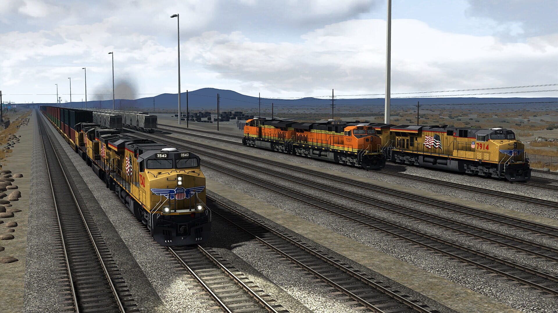 Train Simulator: Tehachapi Pass: Mojave - Bakersfield Route Add-On