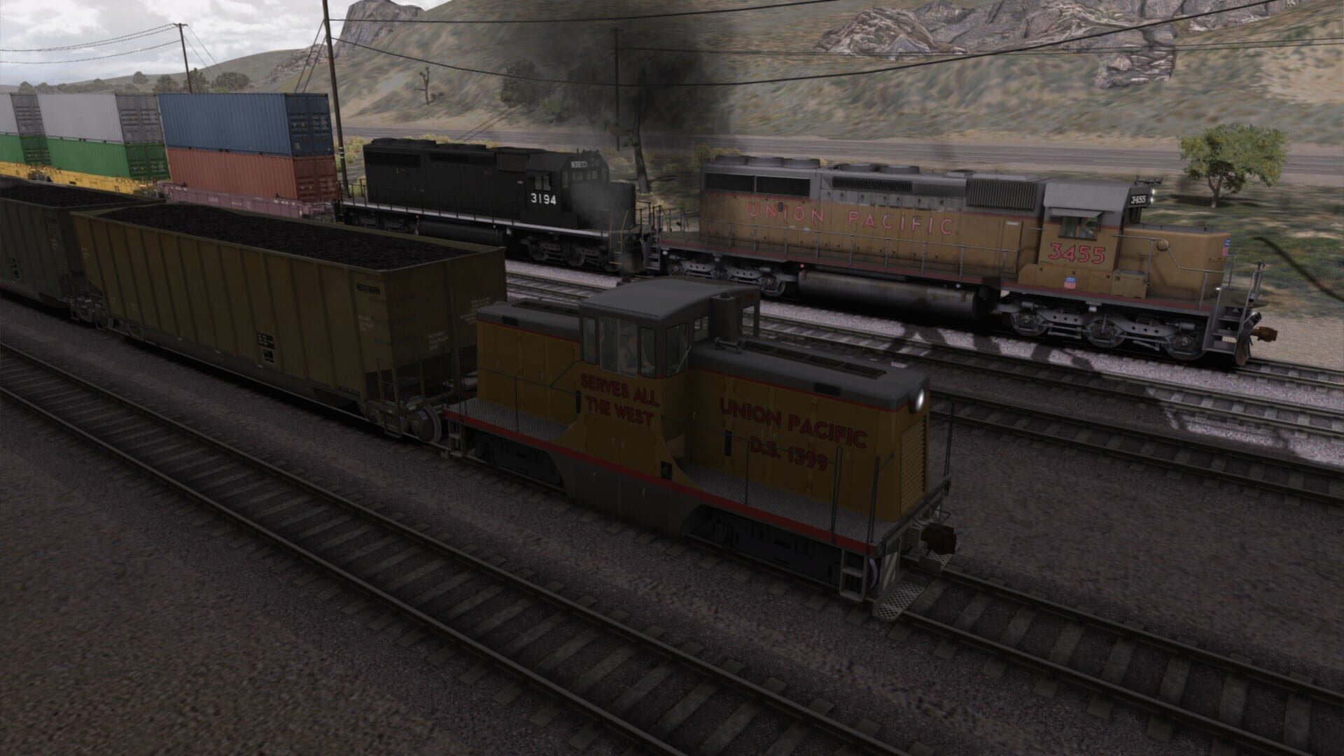 Train Simulator: UP GE 44 Loco Add-On