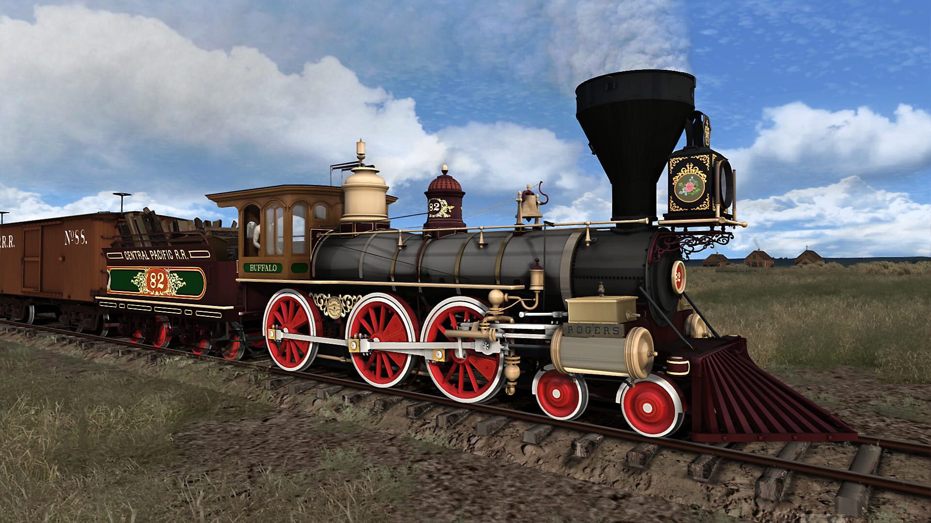 Train Simulator: CPRR 4-6-0 Buffalo Steam Loco Add-On