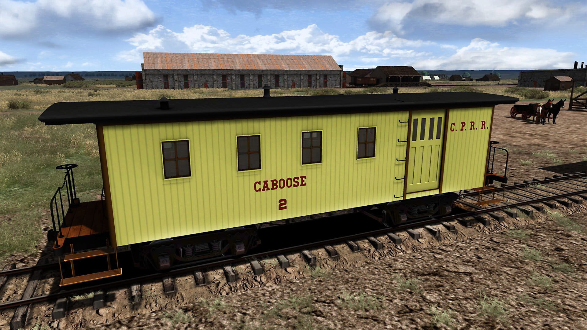 Train Simulator: CPRR 4-6-0 Buffalo Steam Loco Add-On