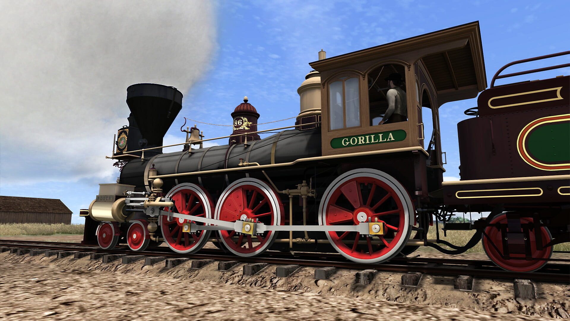 Train Simulator: CPRR 4-6-0 Buffalo Steam Loco Add-On