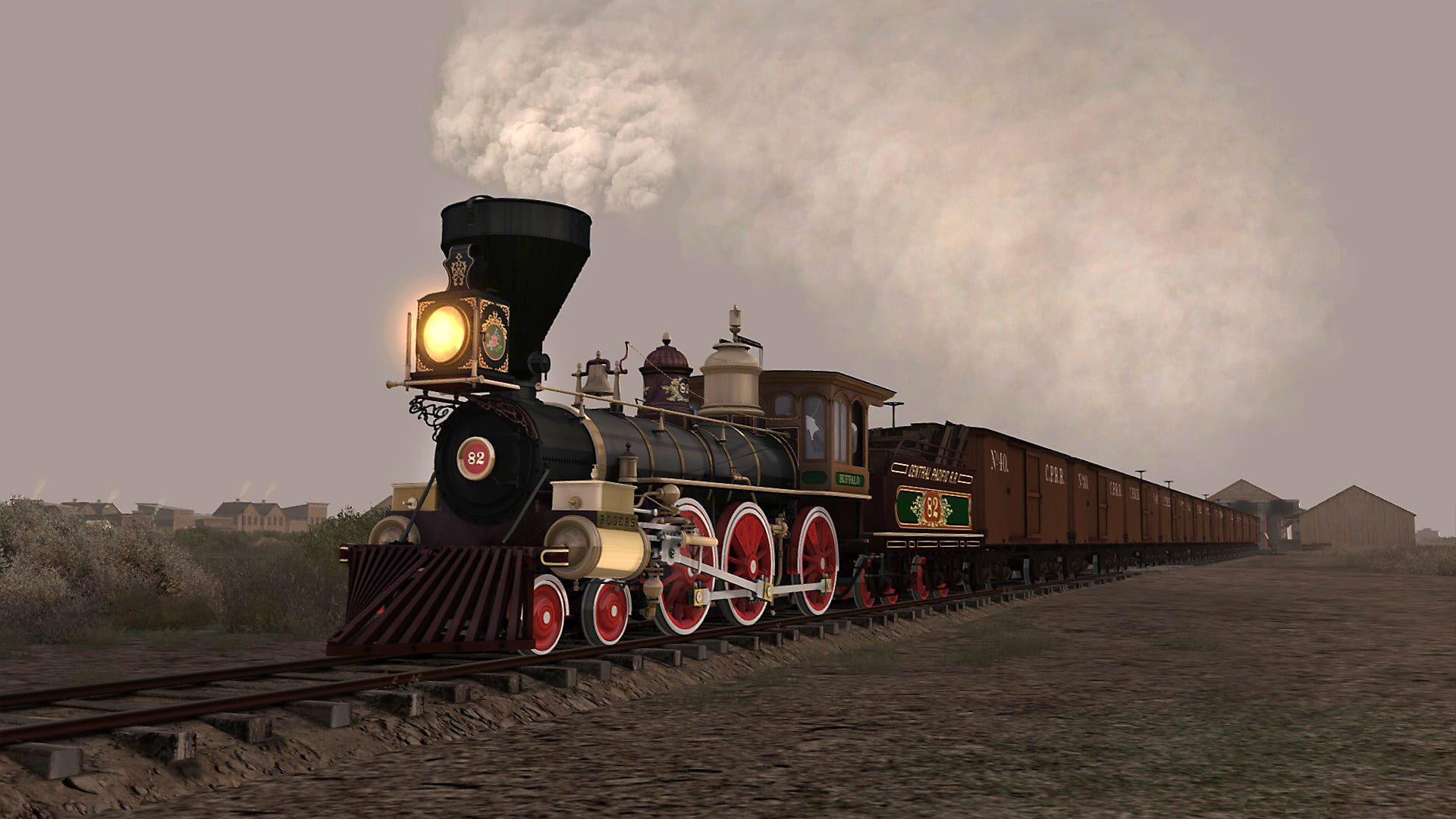 Train Simulator: CPRR 4-6-0 Buffalo Steam Loco Add-On