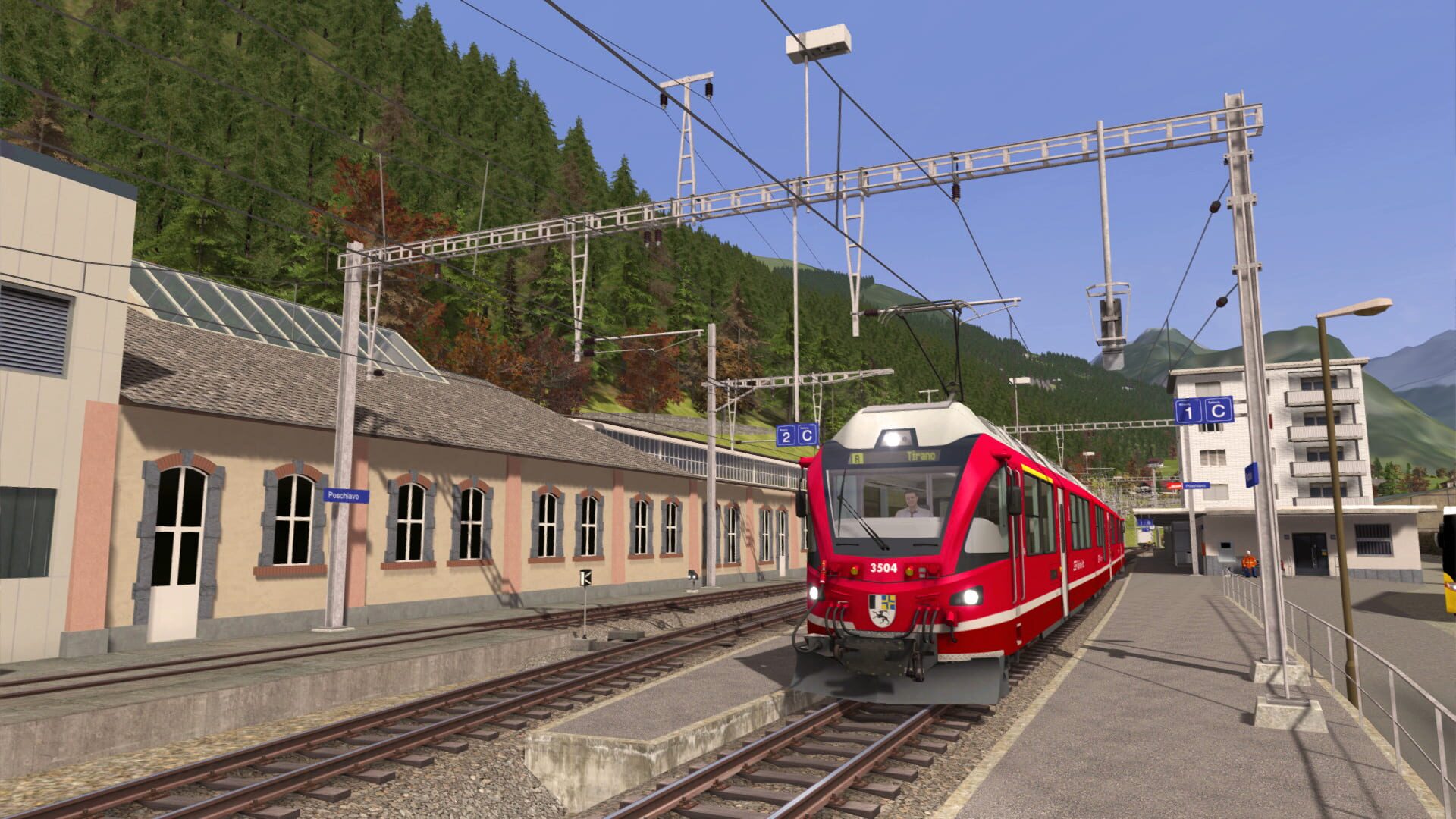 Train Simulator 2021: Bernina Pass - St Moritz: Poschiavo Route