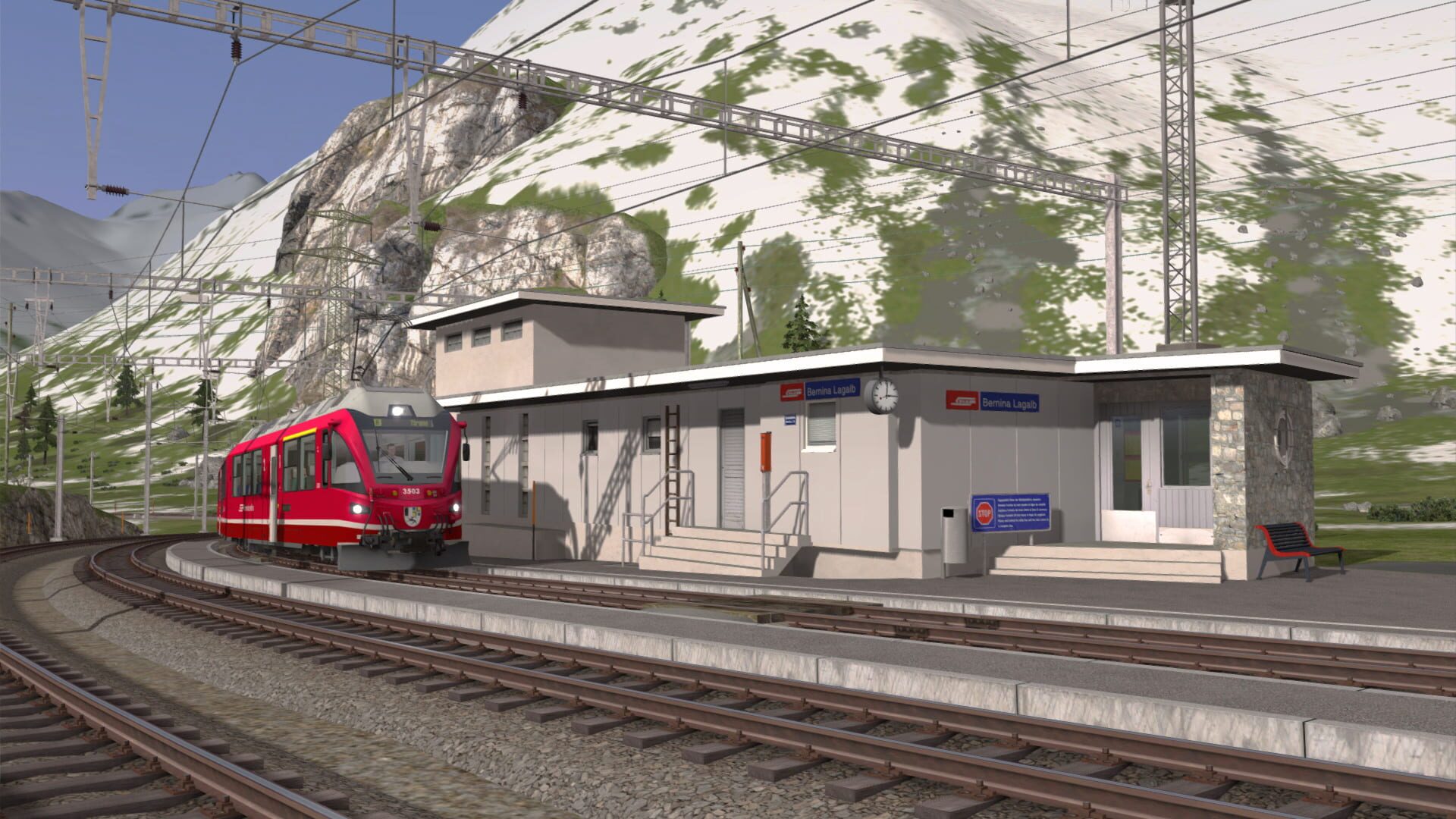 Train Simulator 2021: Bernina Pass - St Moritz: Poschiavo Route