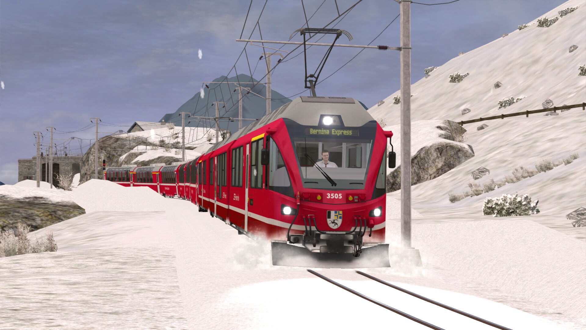 Train Simulator 2021: Bernina Pass - St Moritz: Poschiavo Route