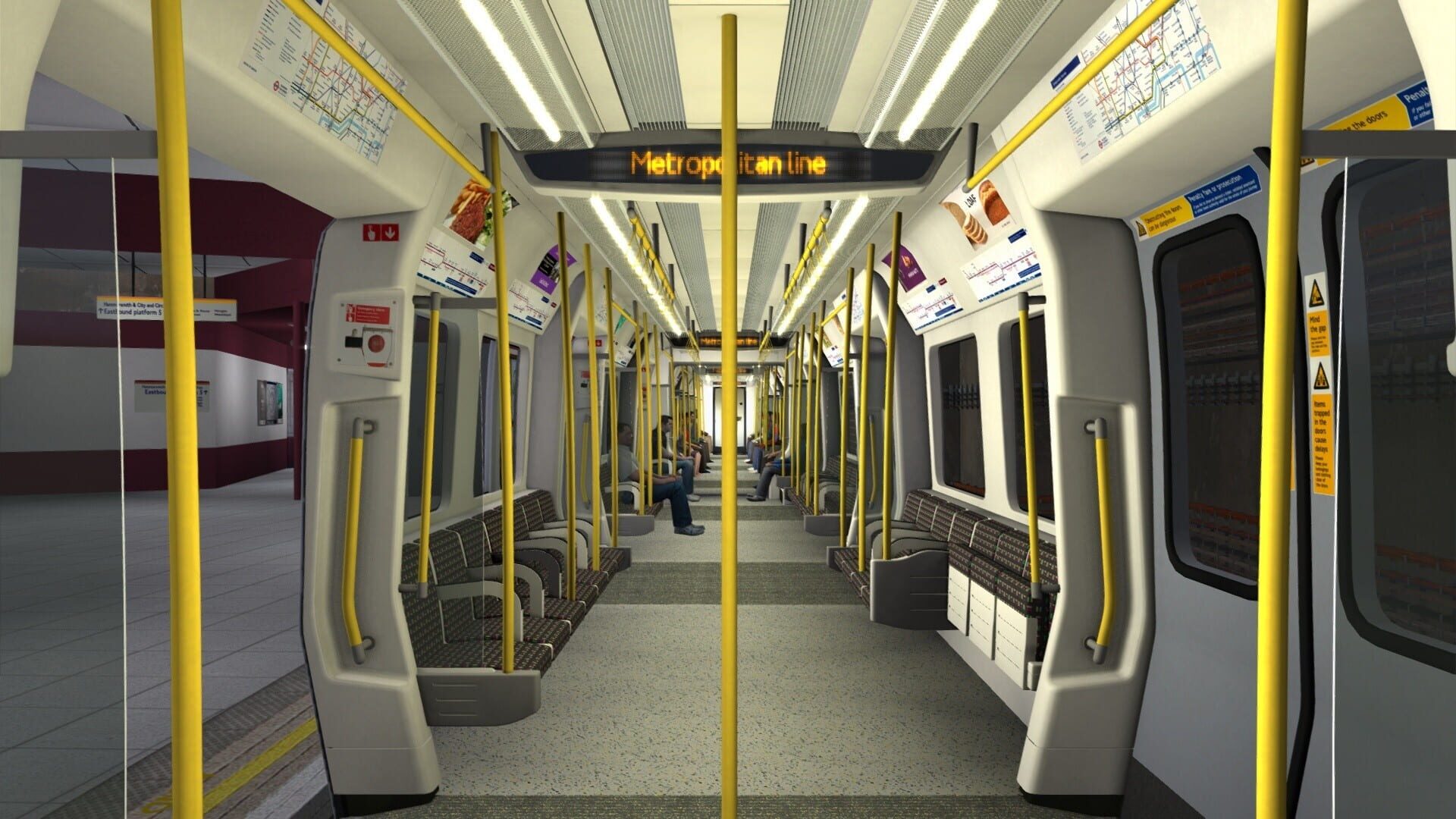 Train Simulator: London Underground S7+1 EMU Add-On