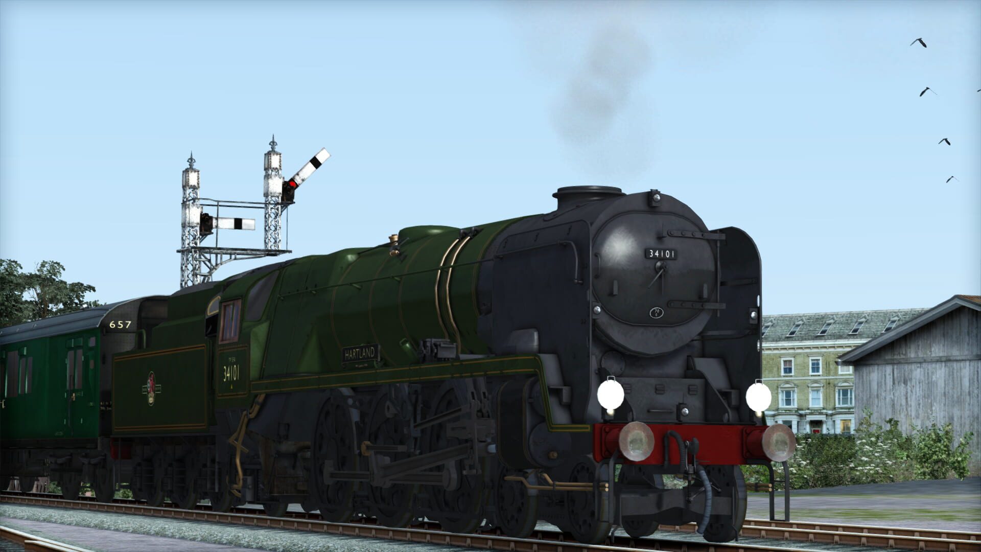 Train Simulator: Rebuilt Bulleid Light Pacific Steam Loco Add-On