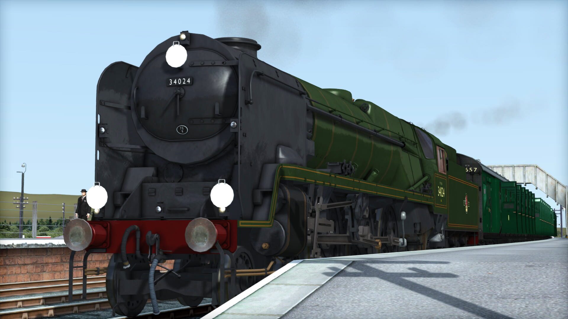 Train Simulator: Rebuilt Bulleid Light Pacific Steam Loco Add-On