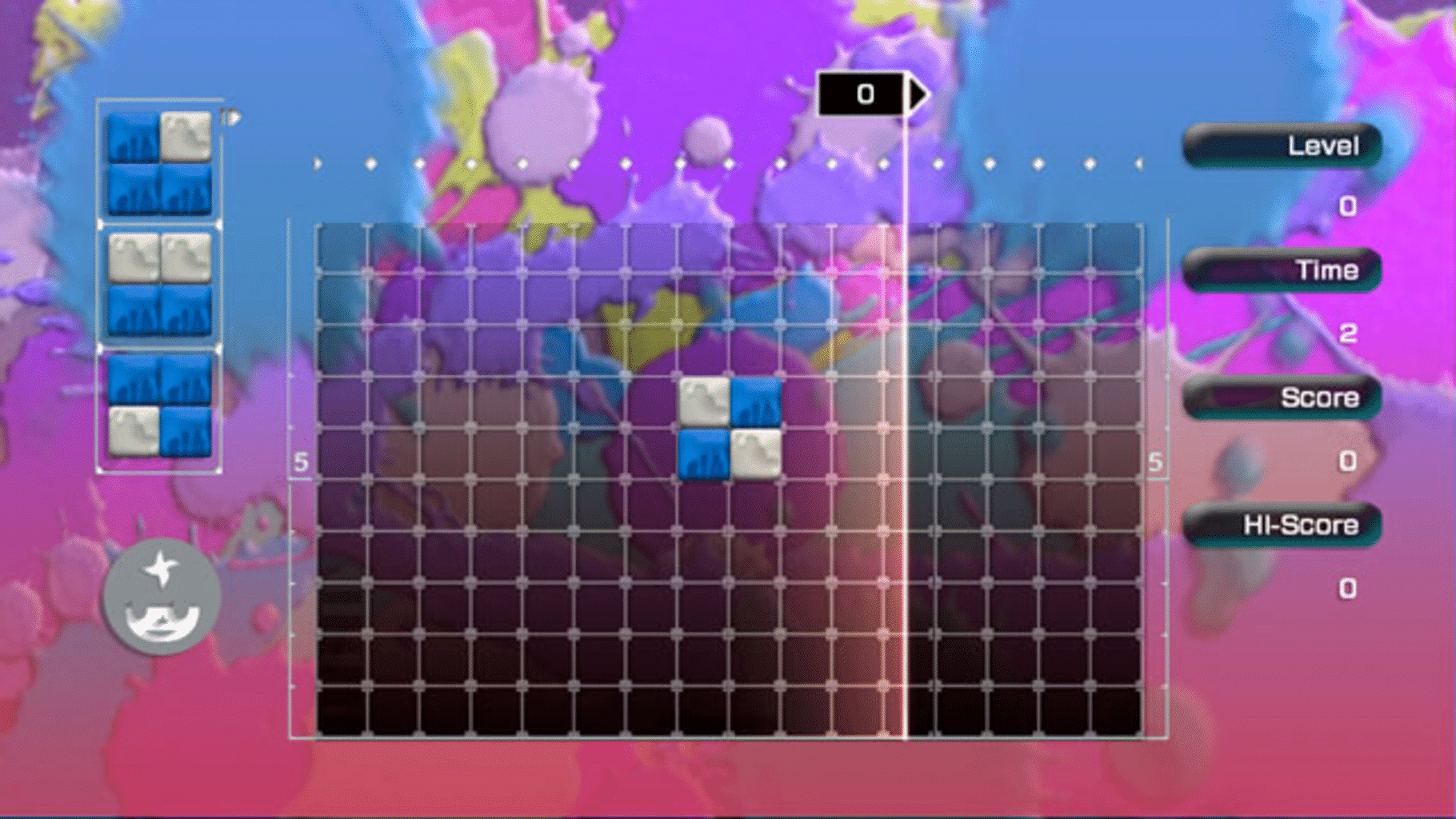 Lumines Supernova screenshot