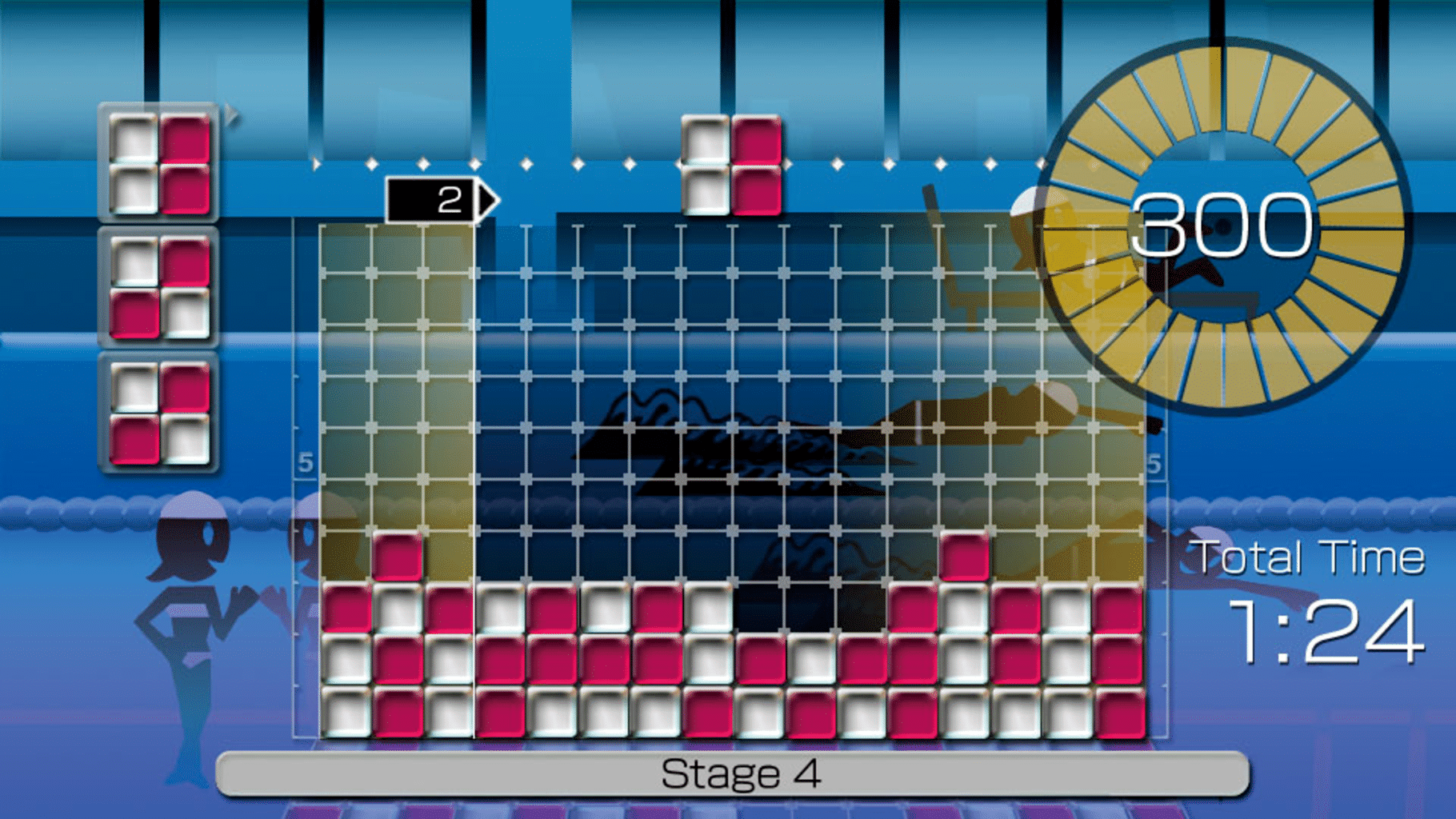 Lumines Supernova screenshot