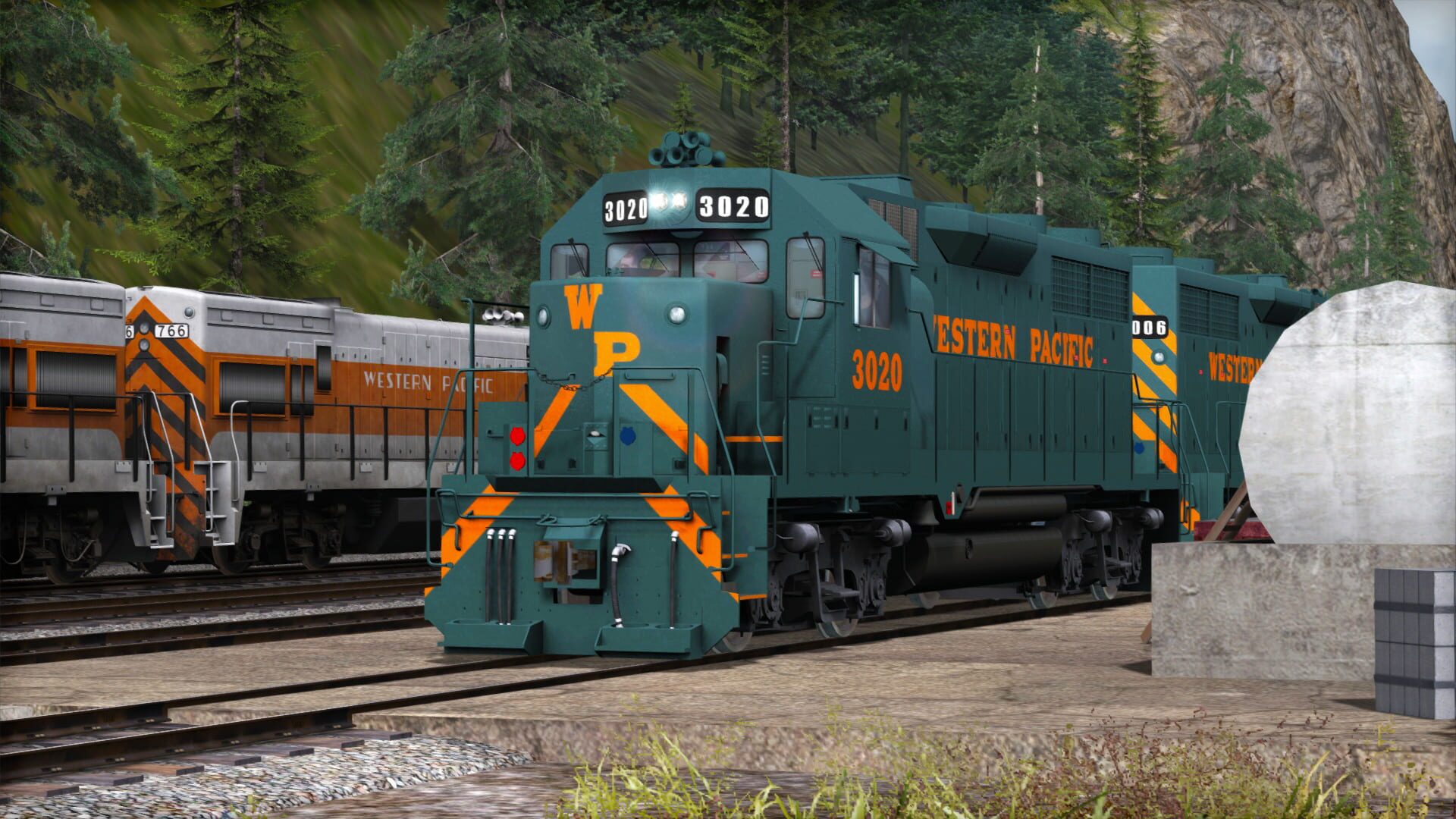 Train Simulator: Western Pacific GP35 Add-On