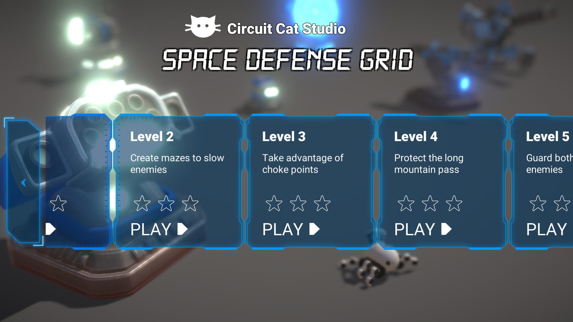 Space Defense Grid - Screenshot