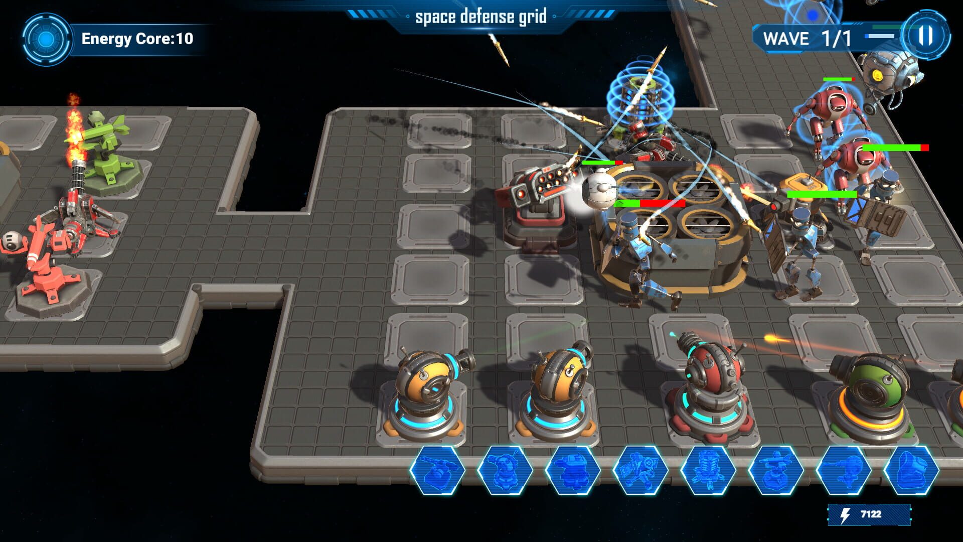 Space Defense Grid - Screenshot