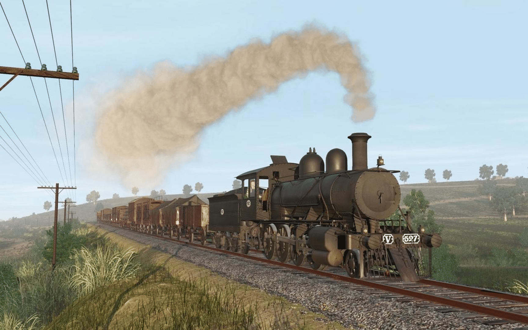 Trainz Railroad Simulator 2019: Victorian Railways V Class FL Black screenshot