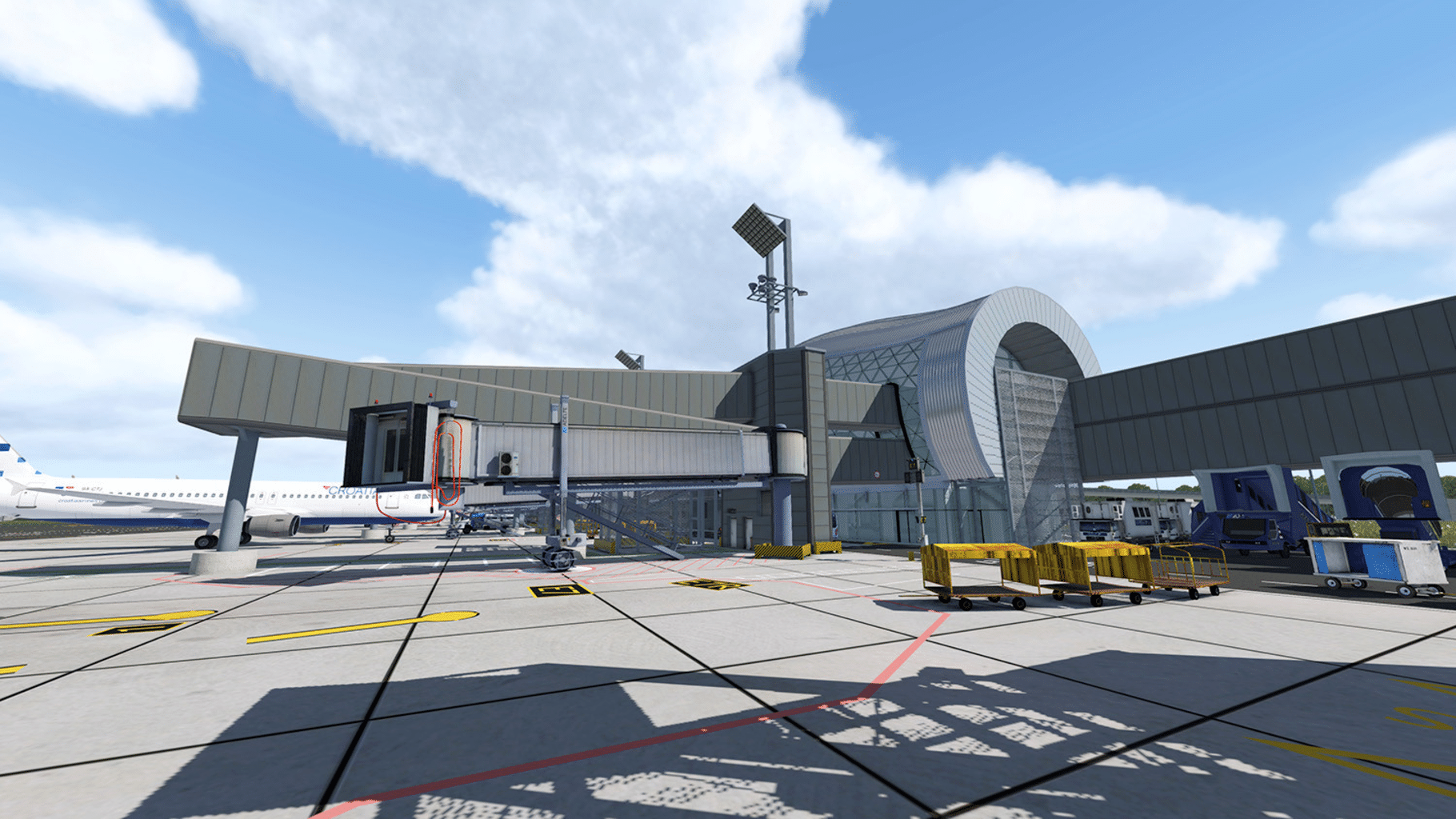 X-Plane 11: Aerosoft Airport Zagreb screenshot