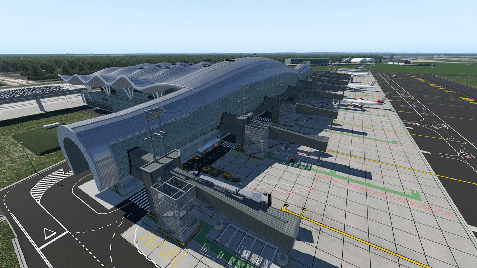 X-Plane 11: Aerosoft Airport Zagreb screenshot