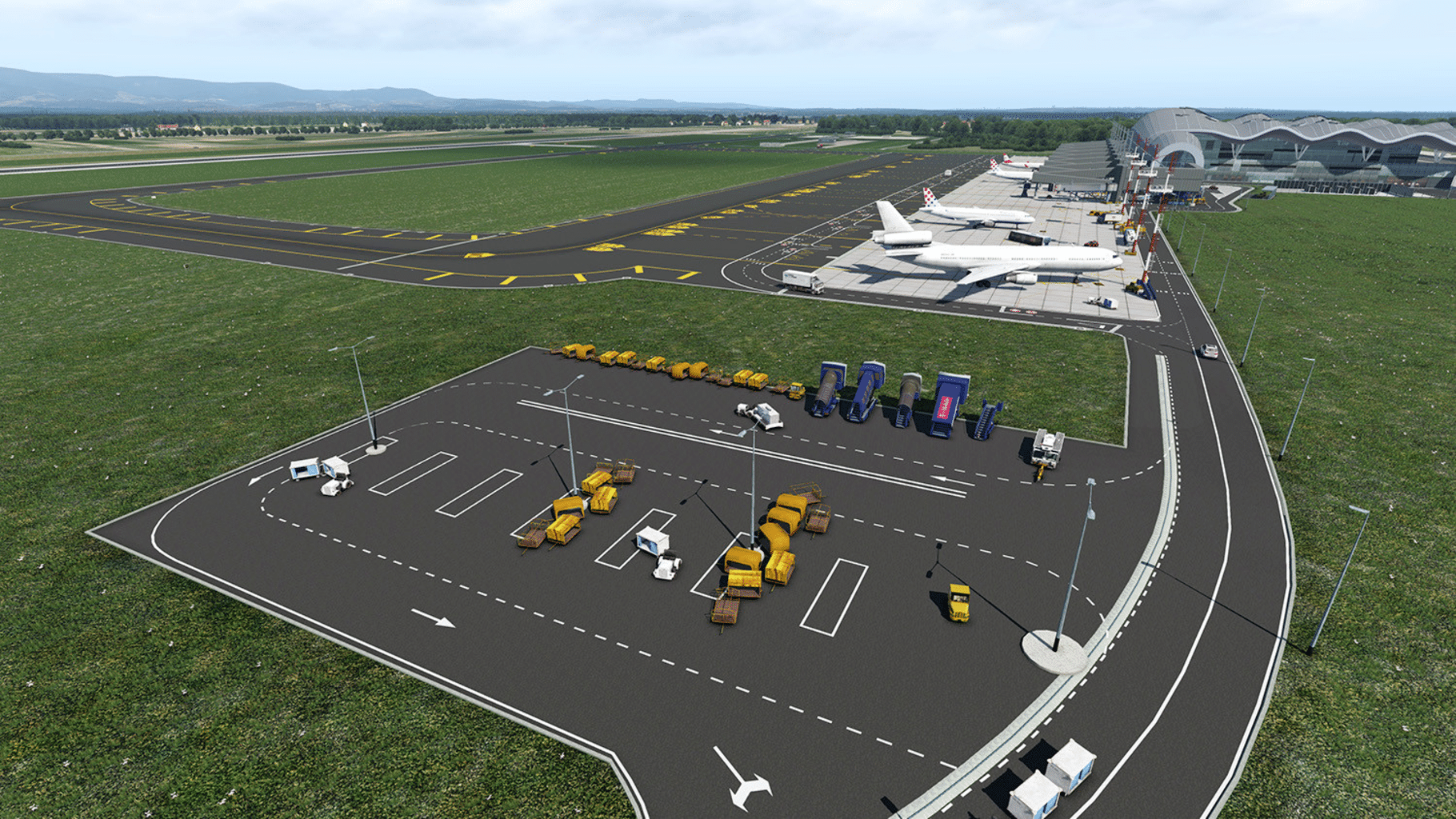 X-Plane 11: Aerosoft Airport Zagreb screenshot