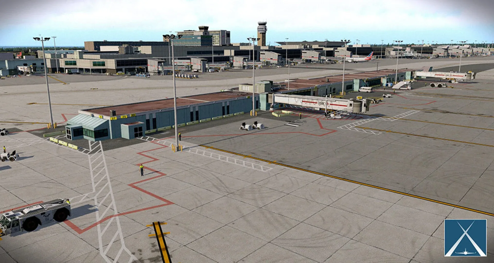X-Plane 11: Globall Art CYUL - Montreal International Airport