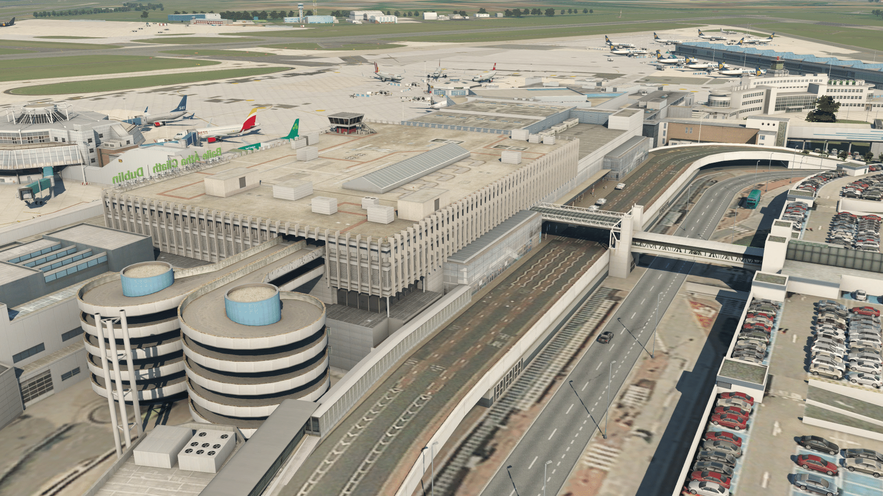 X-Plane 11: Aerosoft - Airport Dublin V2.0 screenshot