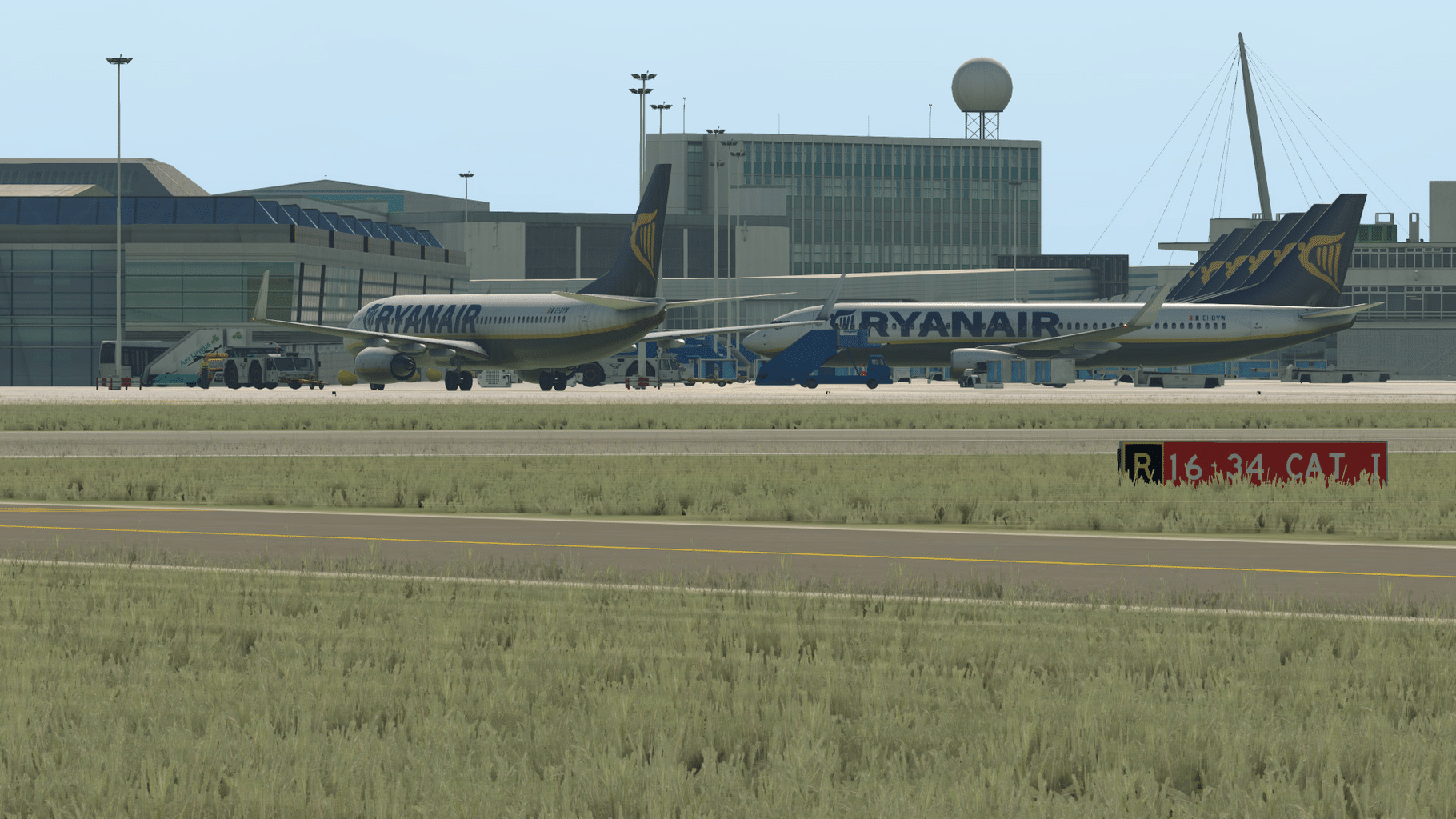 X-Plane 11: Aerosoft - Airport Dublin V2.0 screenshot