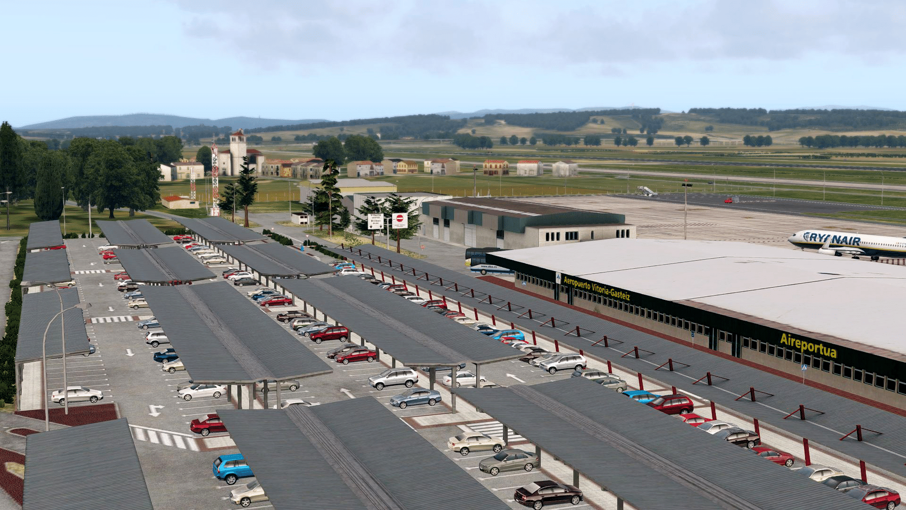 X-Plane 11: Aerosoft Airport Vitoria-Foronda XP screenshot