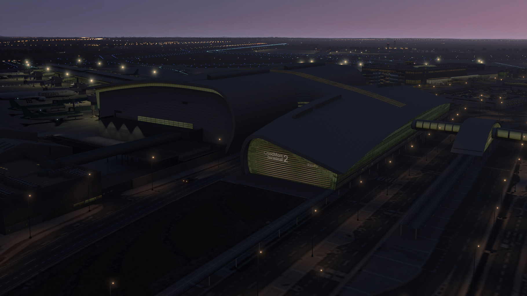 X-Plane 11: Aerosoft - Airport Dublin V2.0 screenshot