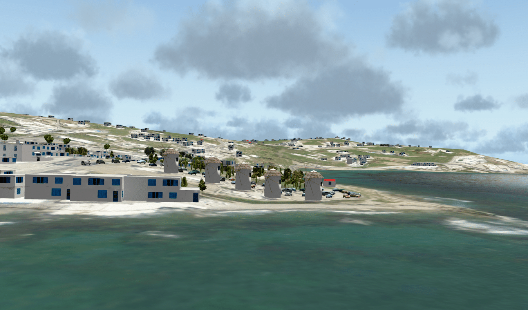 X-Plane 10 Global: Aerosoft - Airport Mykonos screenshot