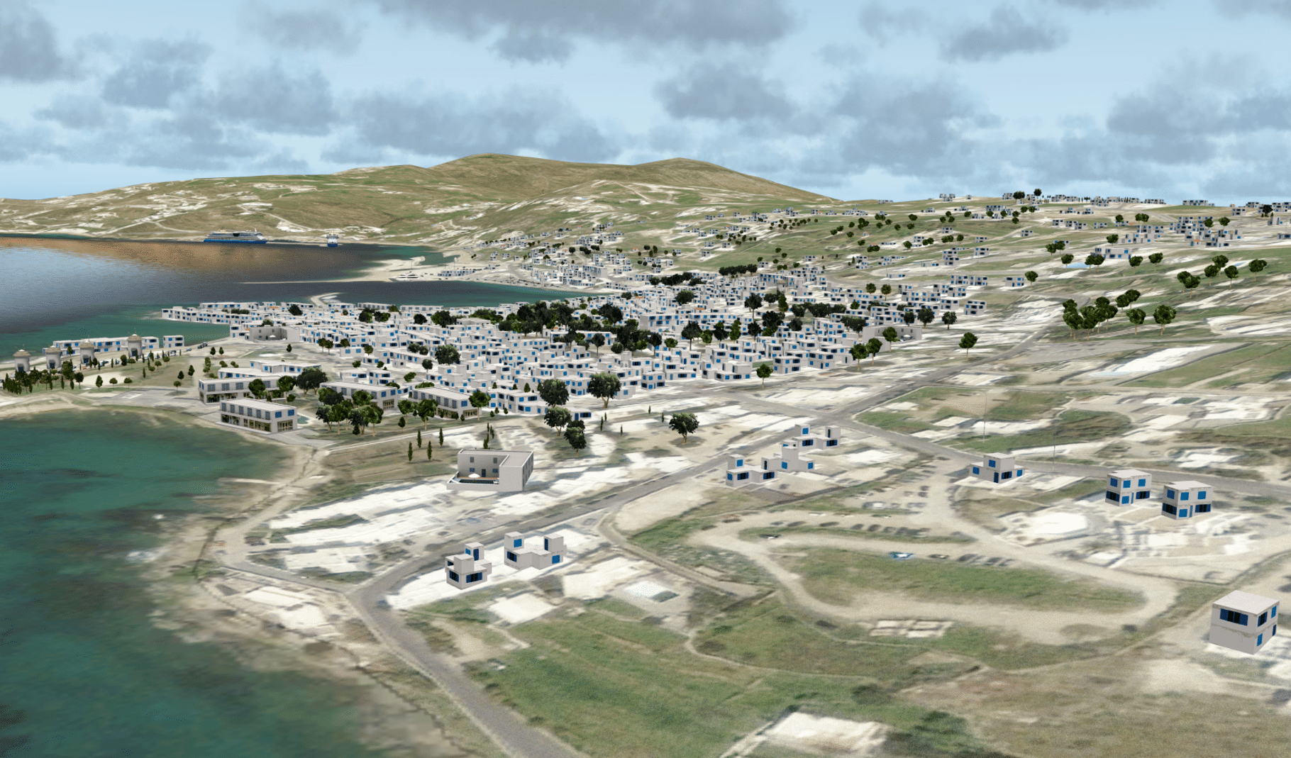 X-Plane 10 Global: Aerosoft - Airport Mykonos screenshot