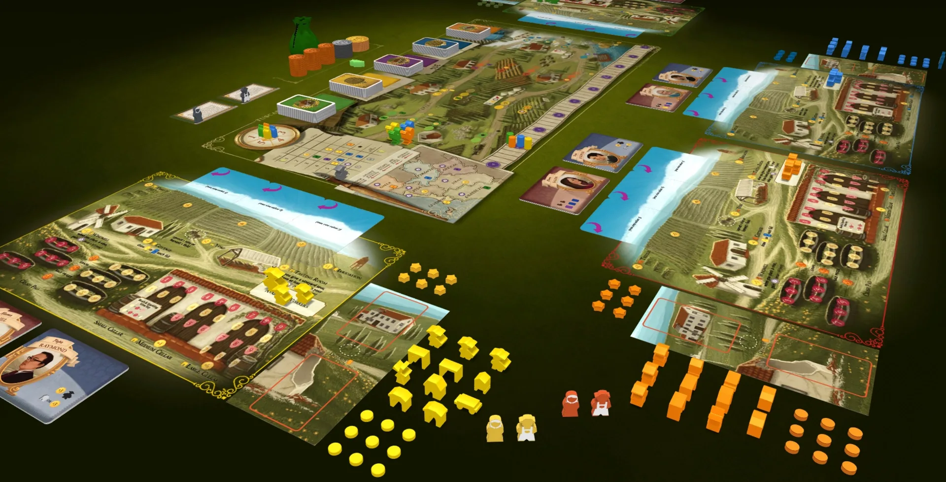 Tabletopia: Tuscany - Essential Edition