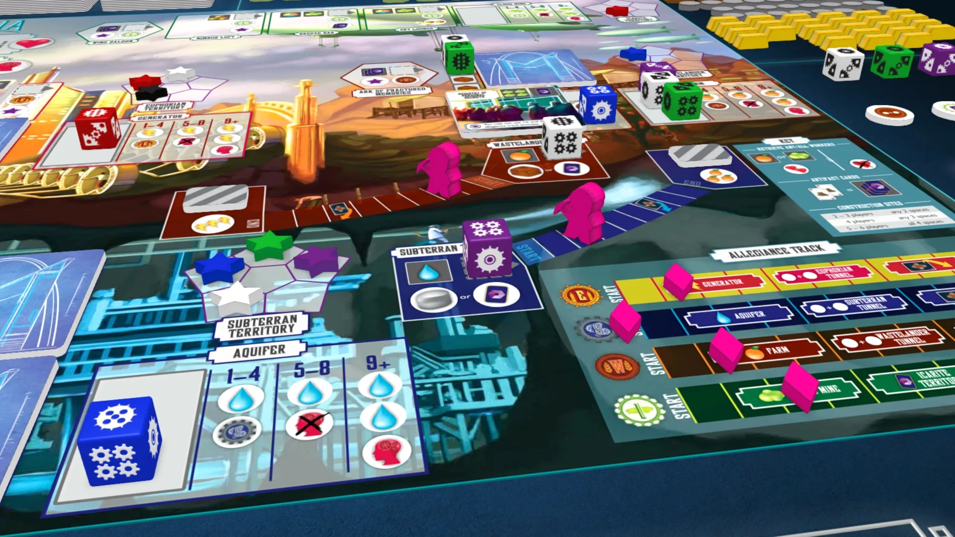 Tabletopia: Euphoria - Build a Better Dystopia