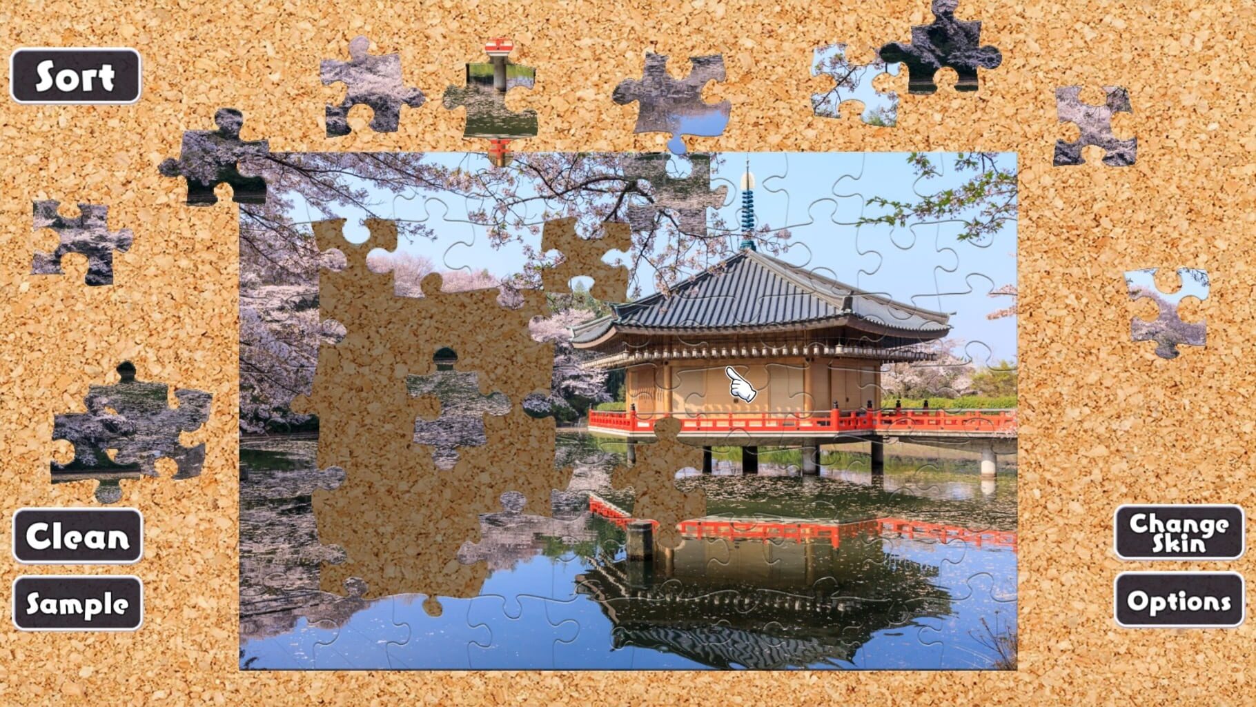 Jigsaw Masterpieces: Sakura - Japanese Cherry Blossoms screenshot