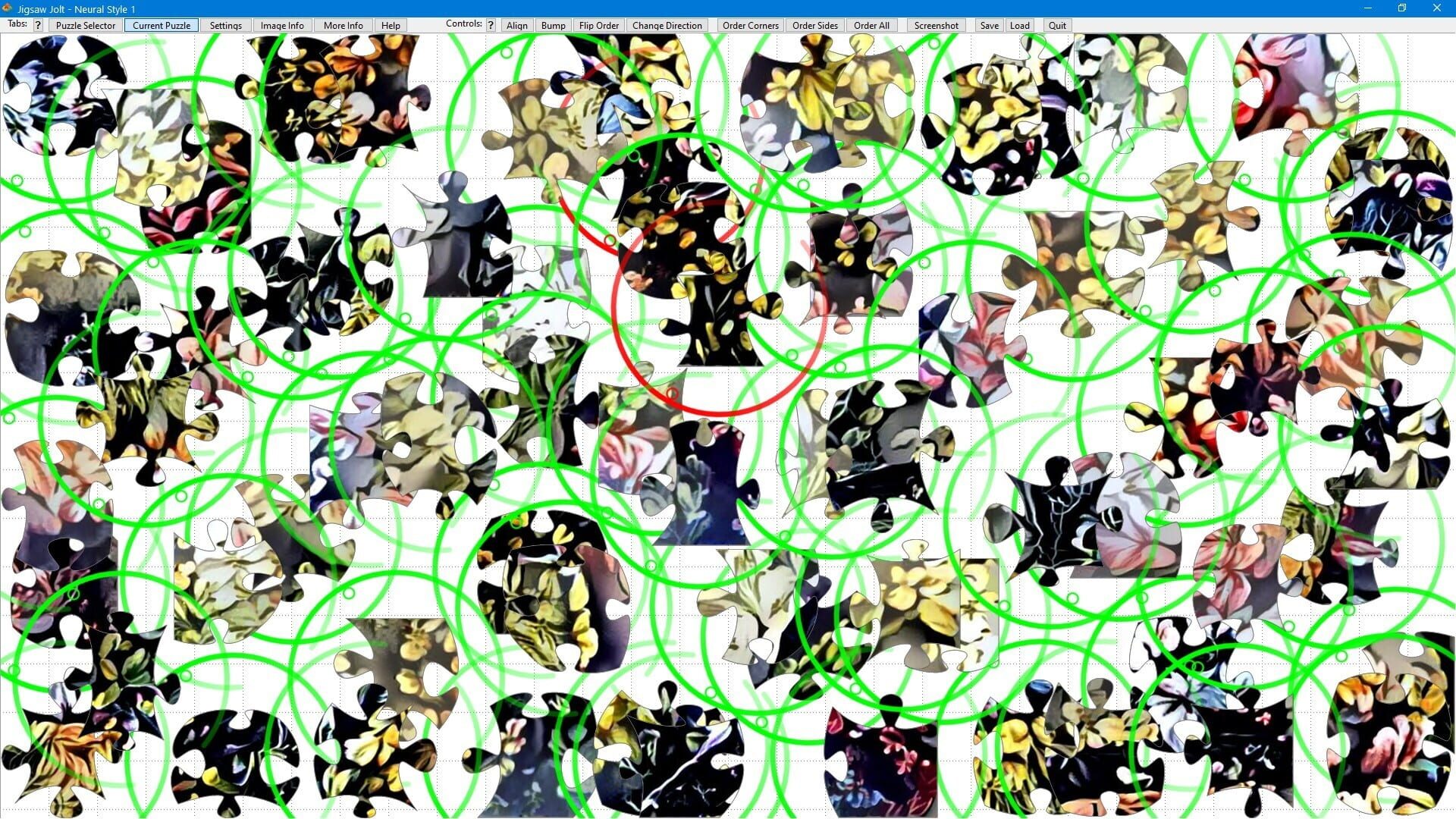 Jigsaw Jolt: Neural Style 1 - Screenshot