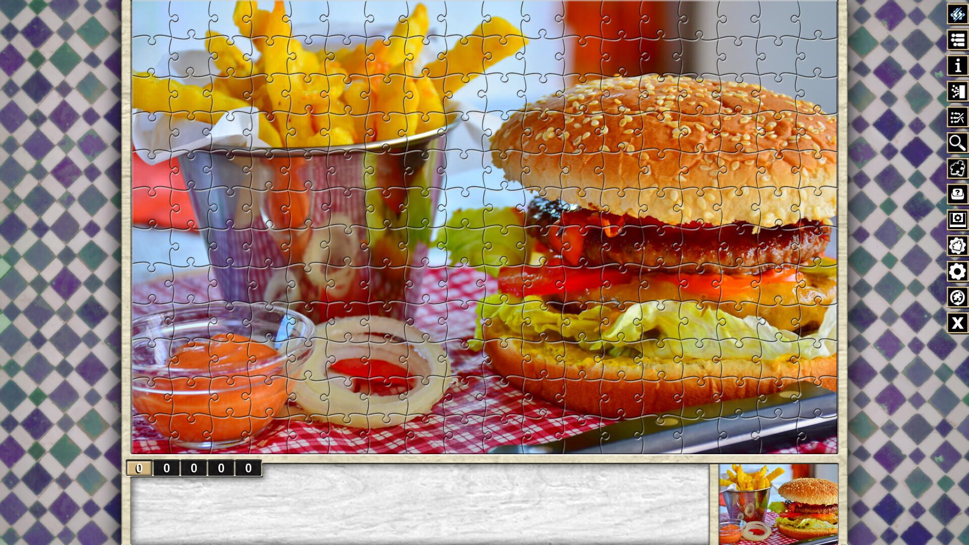 Pixel Puzzles Traditional Jigsaws: Pack - Fast Food