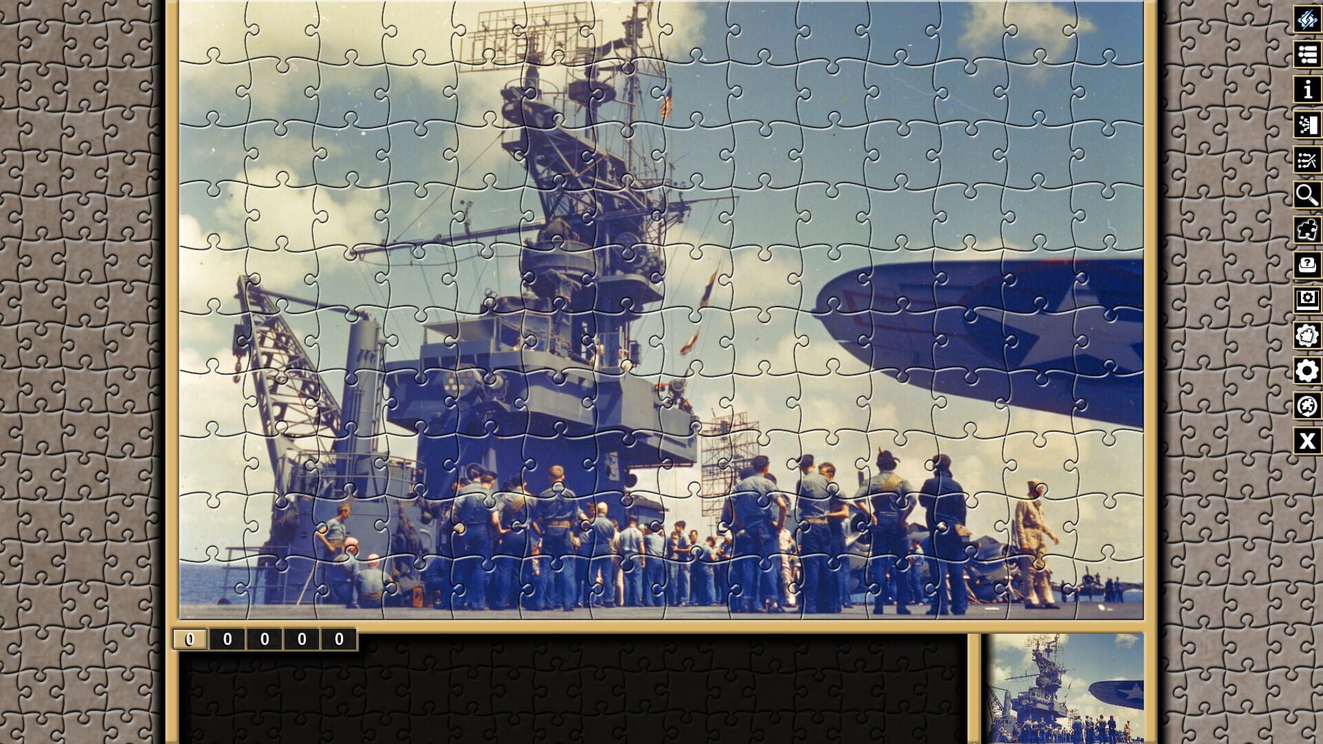 Pixel Puzzles Traditional Jigsaws: Pack - Pacific Theater - Screenshot