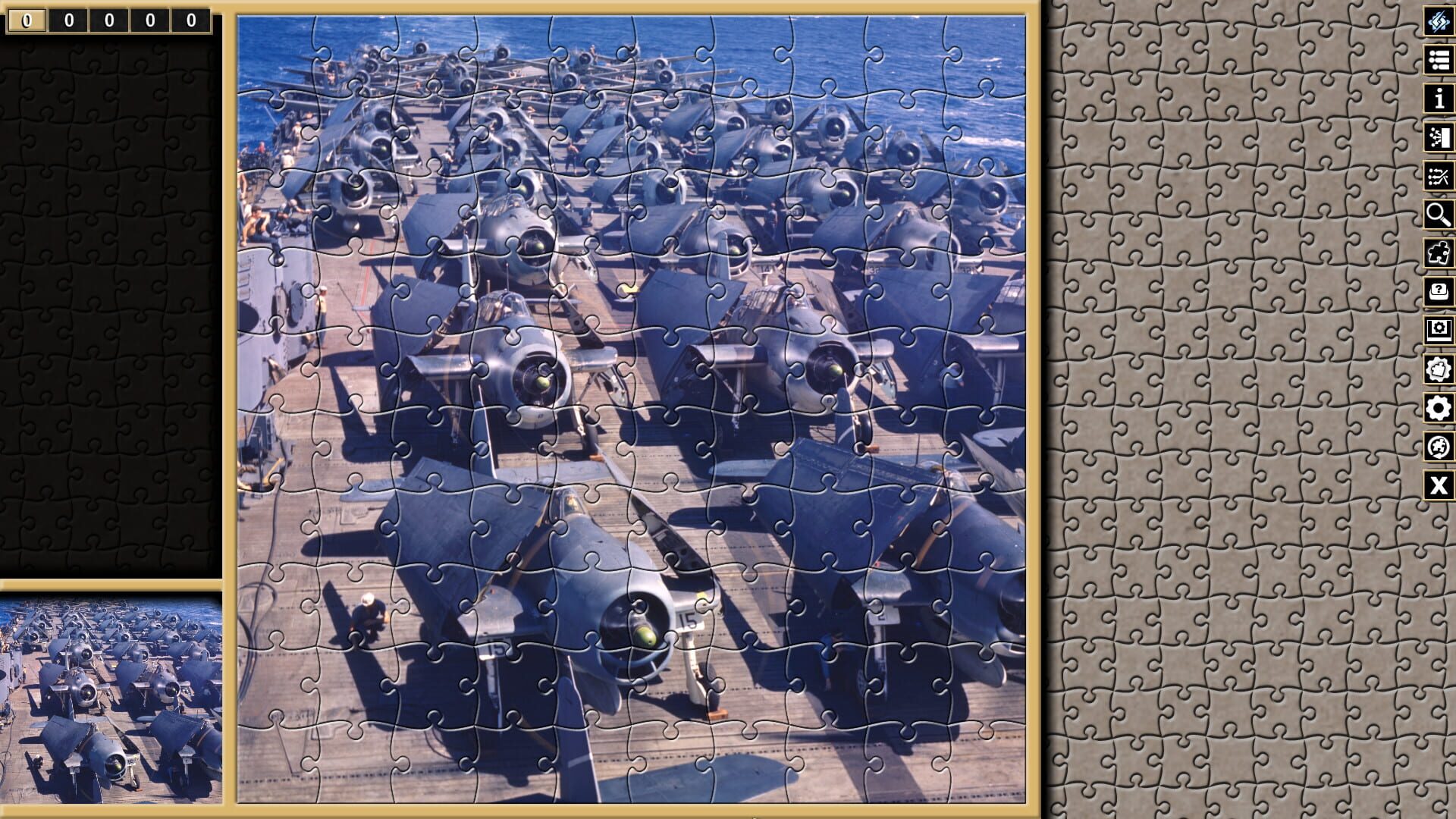 Pixel Puzzles Traditional Jigsaws: Pack - Pacific Theater - Screenshot