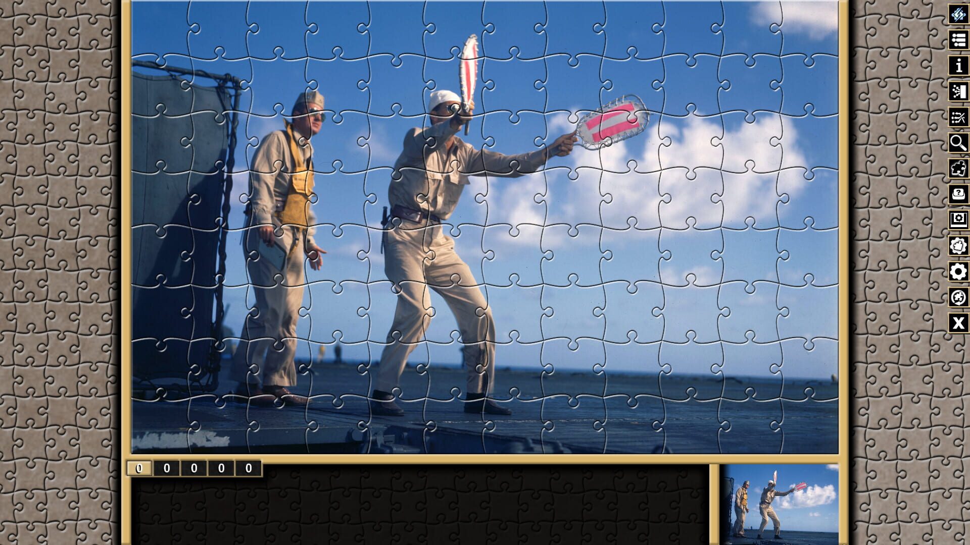 Pixel Puzzles Traditional Jigsaws: Pack - Pacific Theater - Screenshot