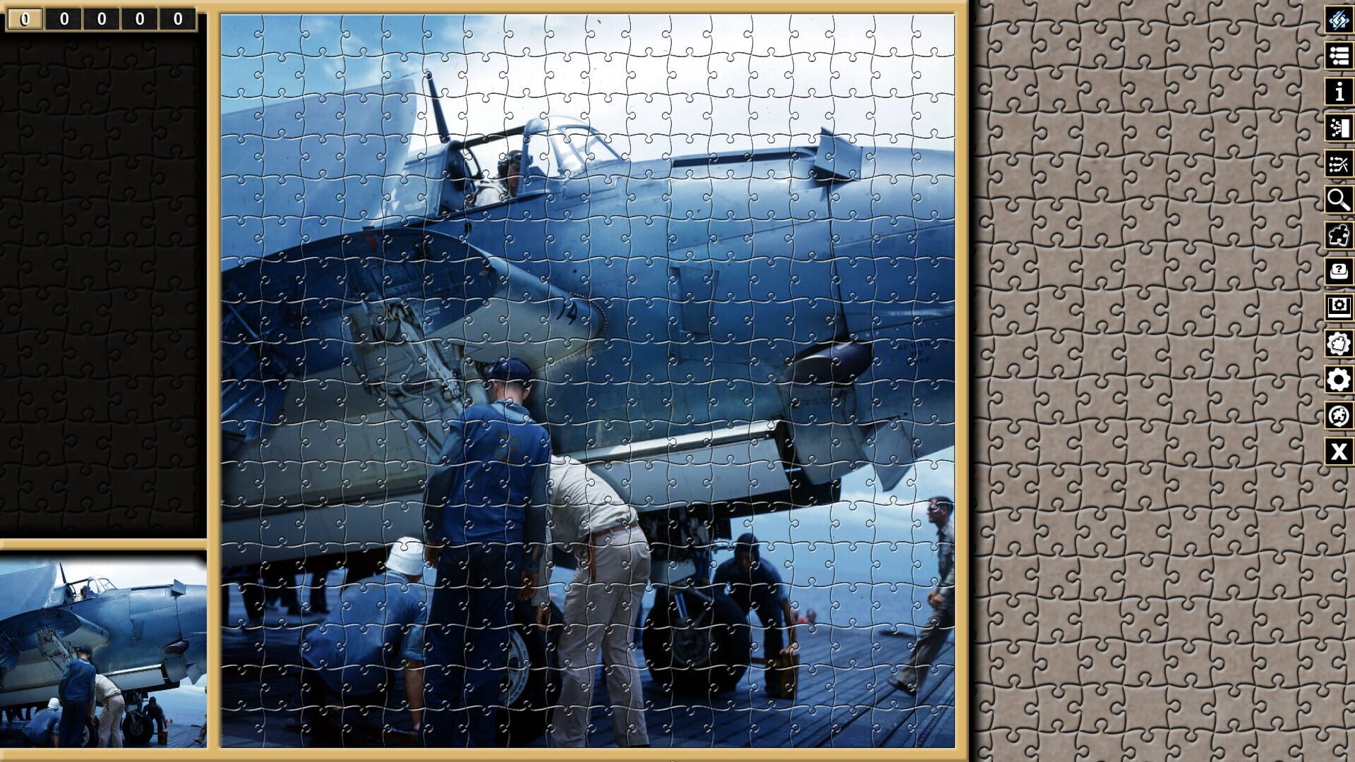 Pixel Puzzles Traditional Jigsaws: Pack - Pacific Theater - Screenshot