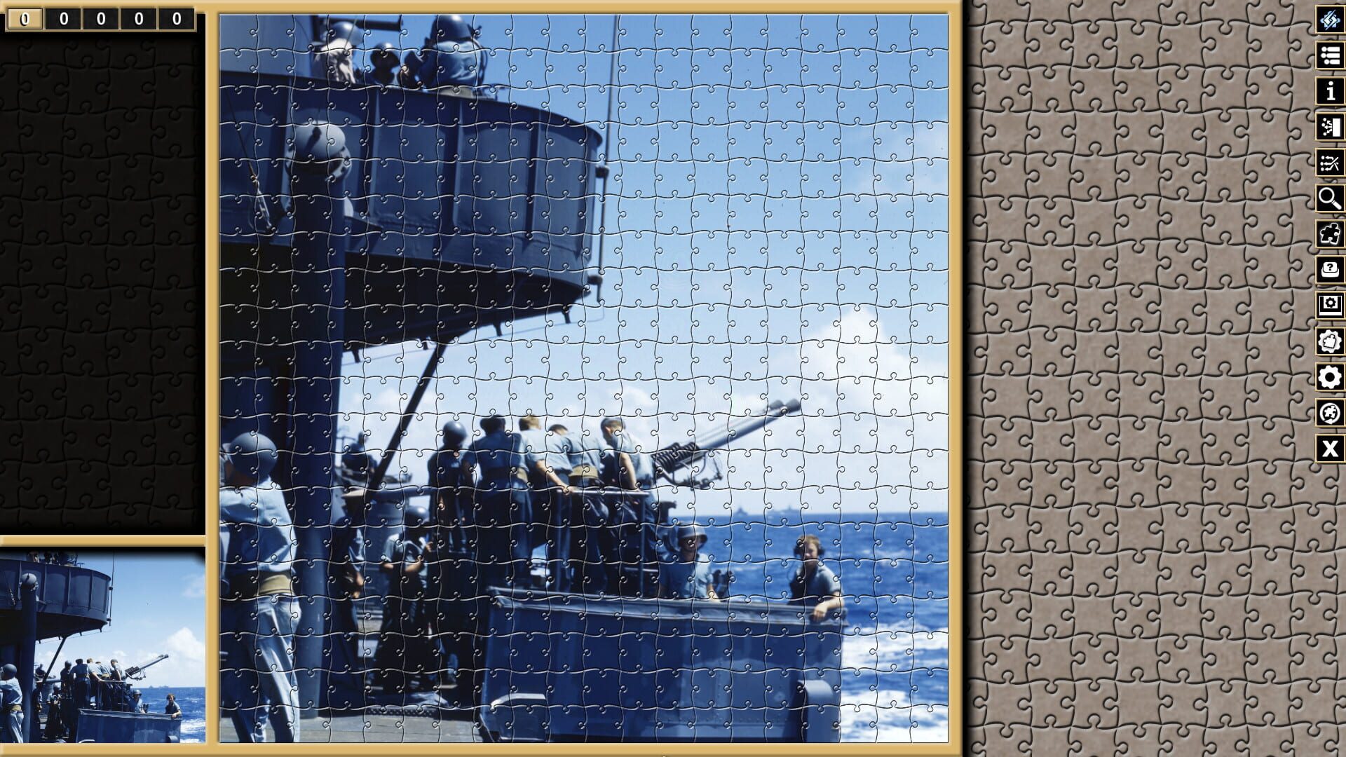 Pixel Puzzles Traditional Jigsaws: Pack - Pacific Theater - Screenshot
