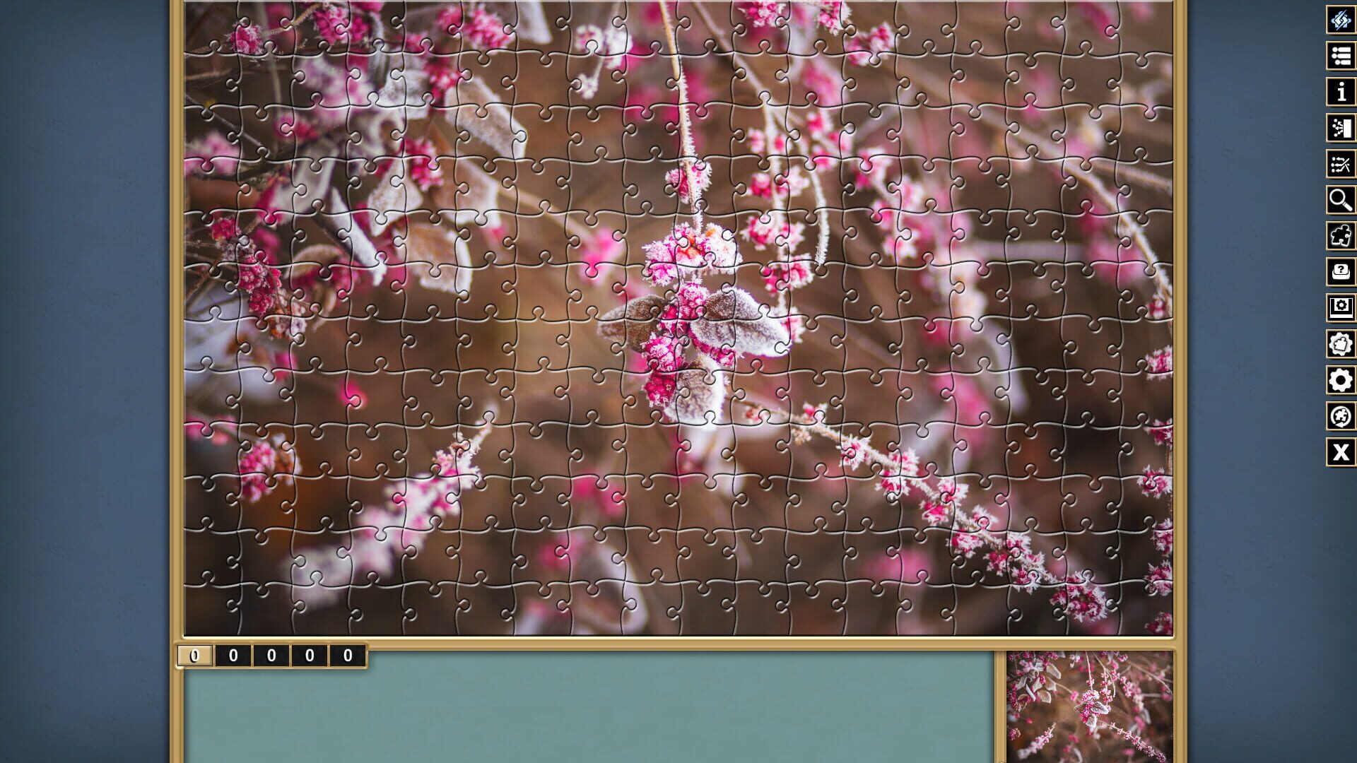 Pixel Puzzles Traditional Jigsaws: Pack - Winter - Screenshot