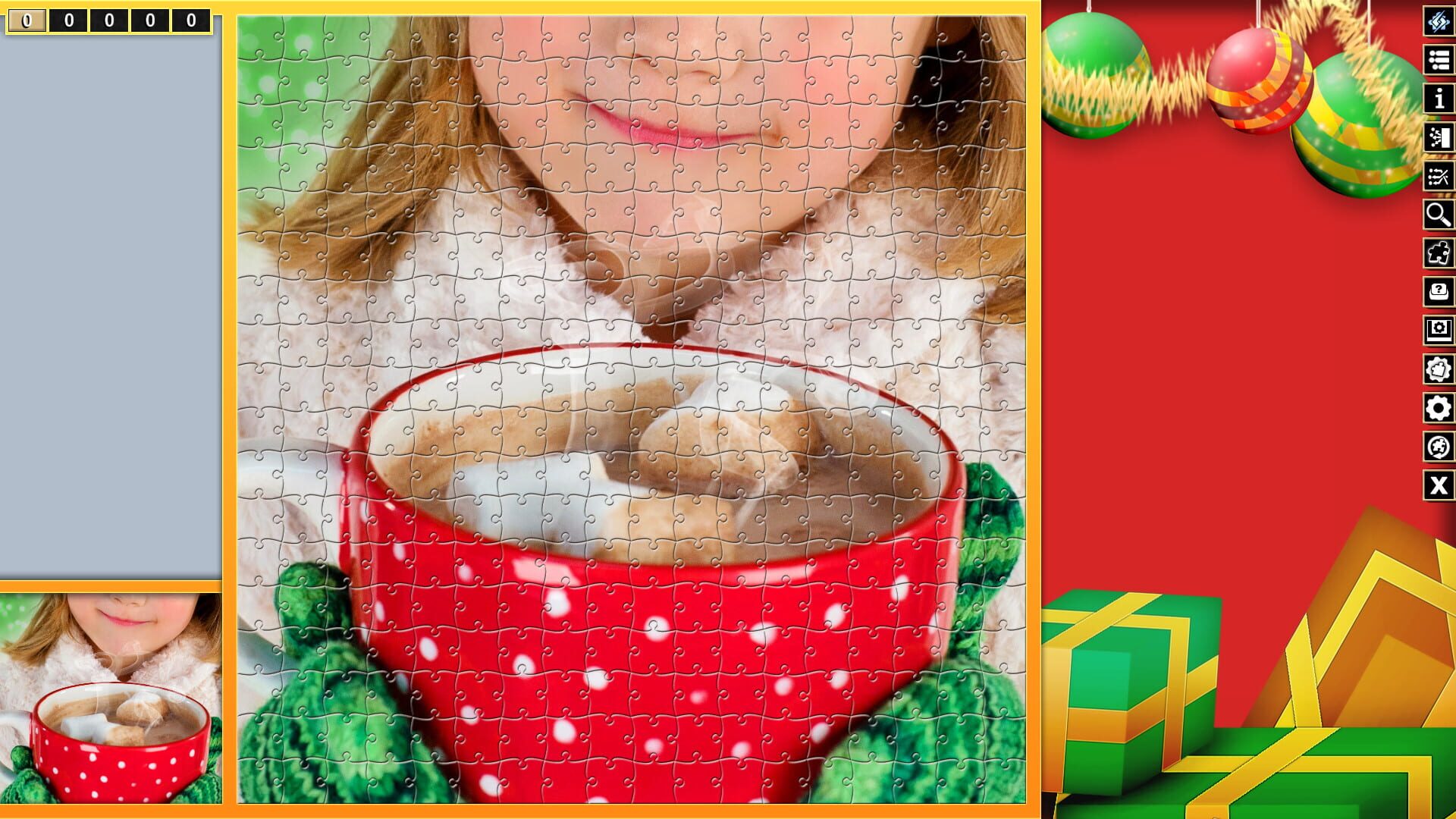 Pixel Puzzles Traditional Jigsaws: Pack - Christmas - Screenshot