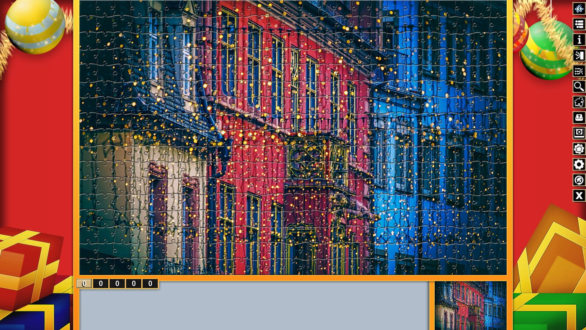 Pixel Puzzles Traditional Jigsaws: Pack - Christmas - Screenshot