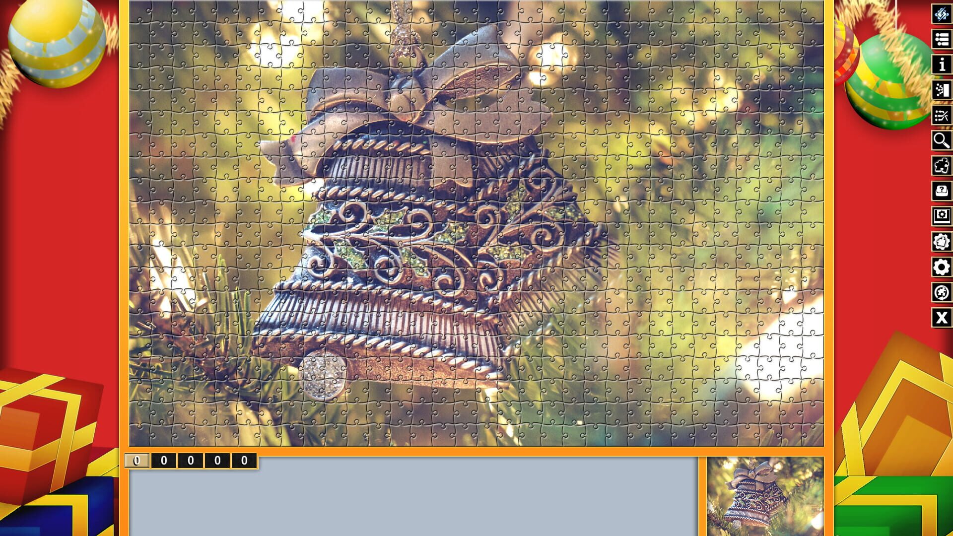 Pixel Puzzles Traditional Jigsaws: Pack - Christmas - Screenshot