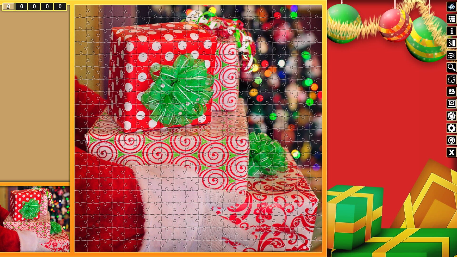 Pixel Puzzles Traditional Jigsaws: Pack - Christmas - Screenshot