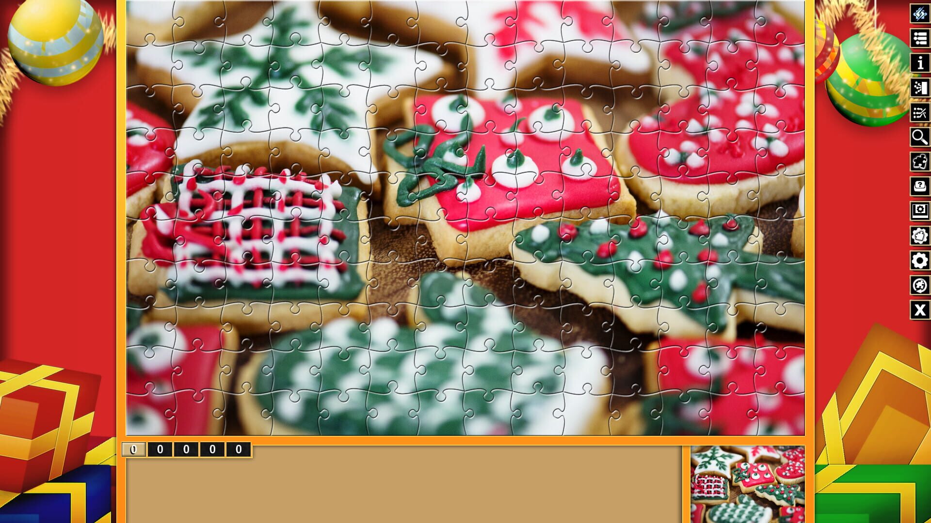 Pixel Puzzles Traditional Jigsaws: Pack - Christmas - Screenshot