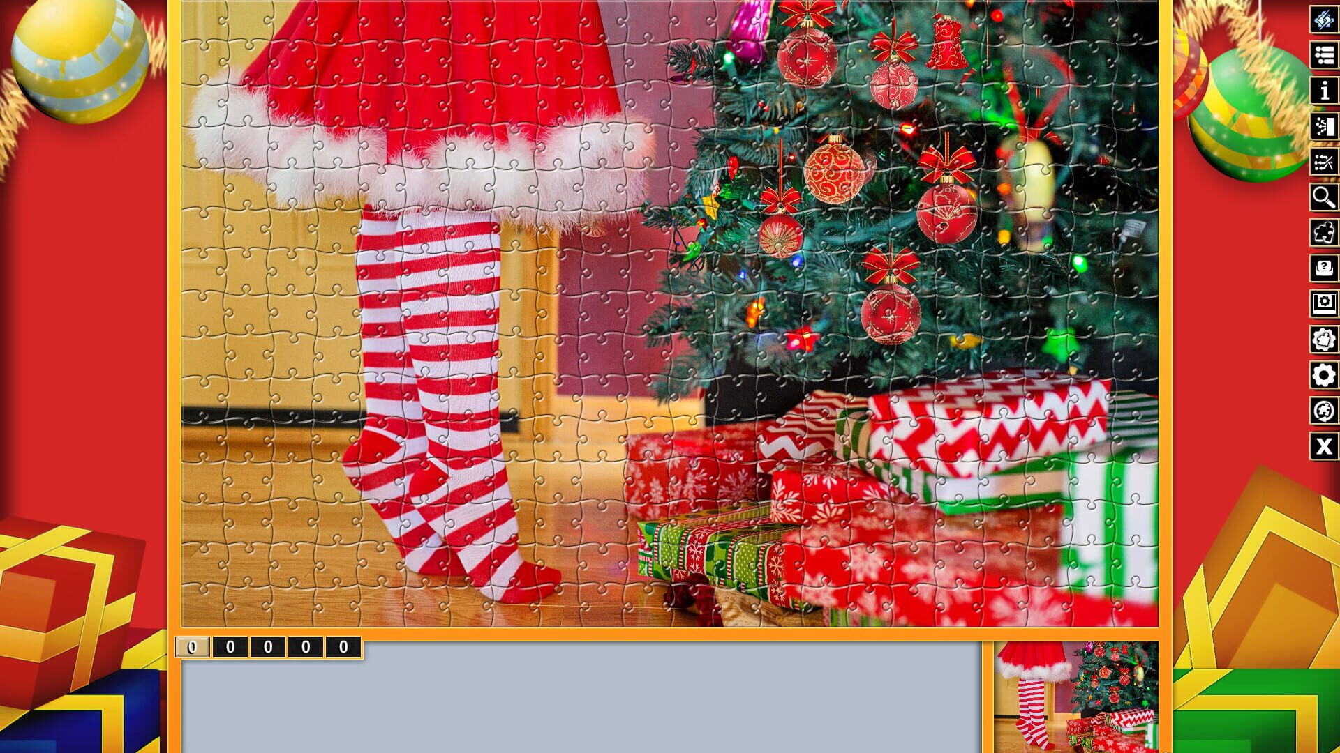 Pixel Puzzles Traditional Jigsaws: Pack - Christmas - Screenshot