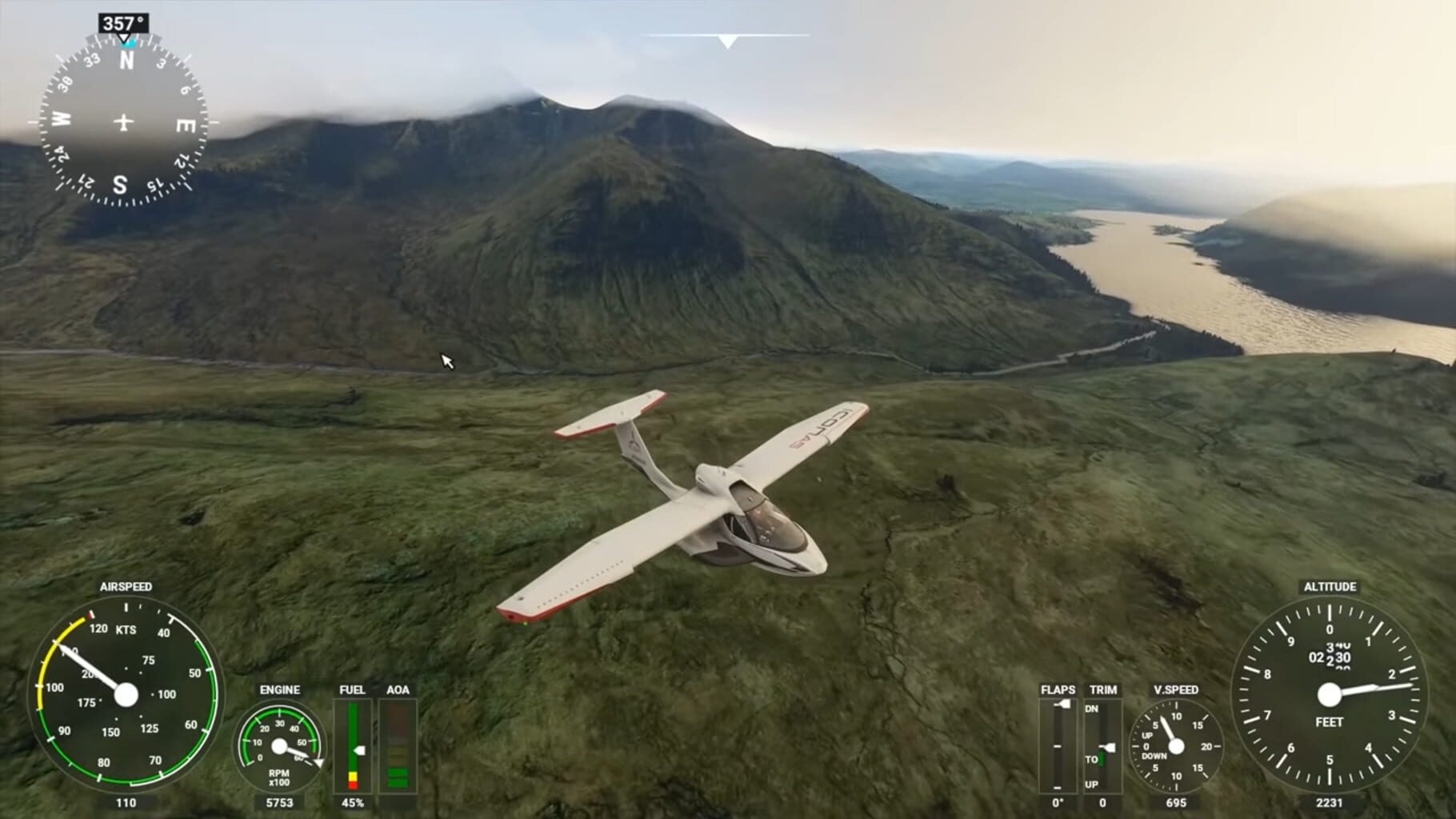 Captura de pantalla - Microsoft Flight Simulator: Deluxe Edition