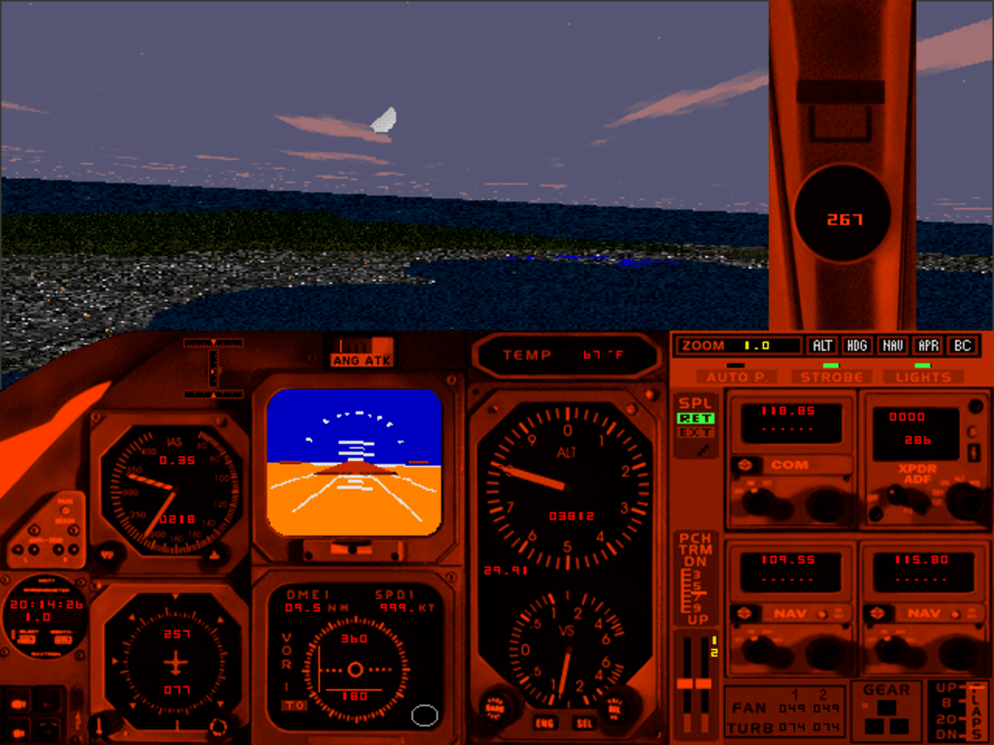 Microsoft Flight Simulator for Windows 95 screenshot